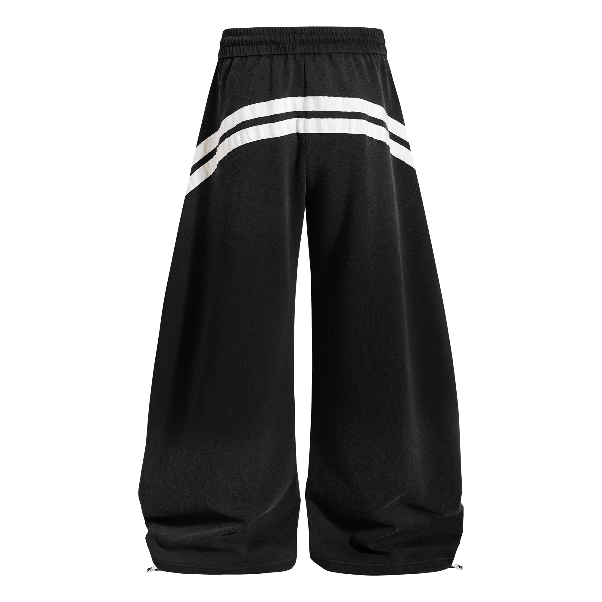 Gradient Track Balloon Pants | Y2K Oversized Streetwear