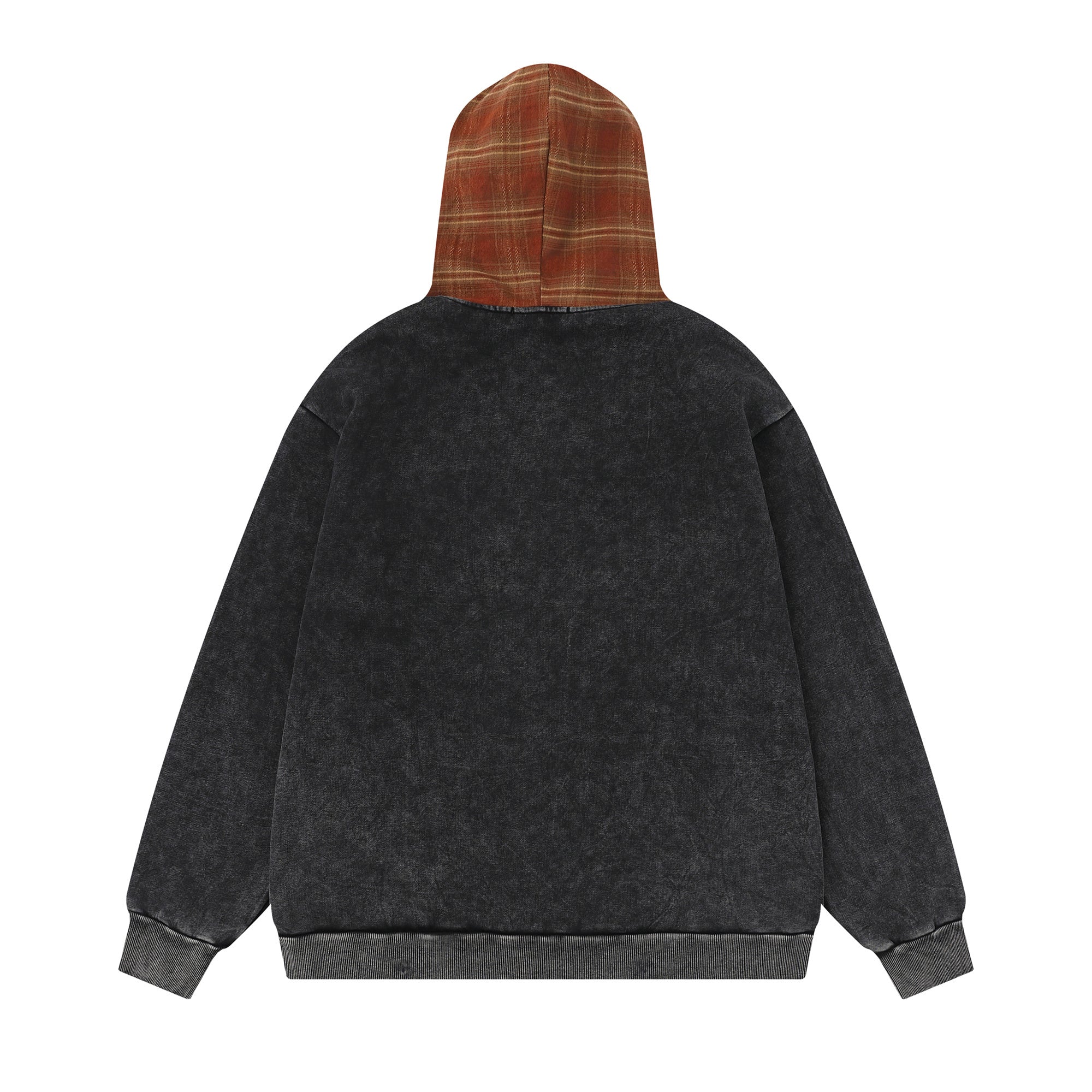 Omirad Vintage Hooded Varsity Jacket | Chenille Patch Streetwear