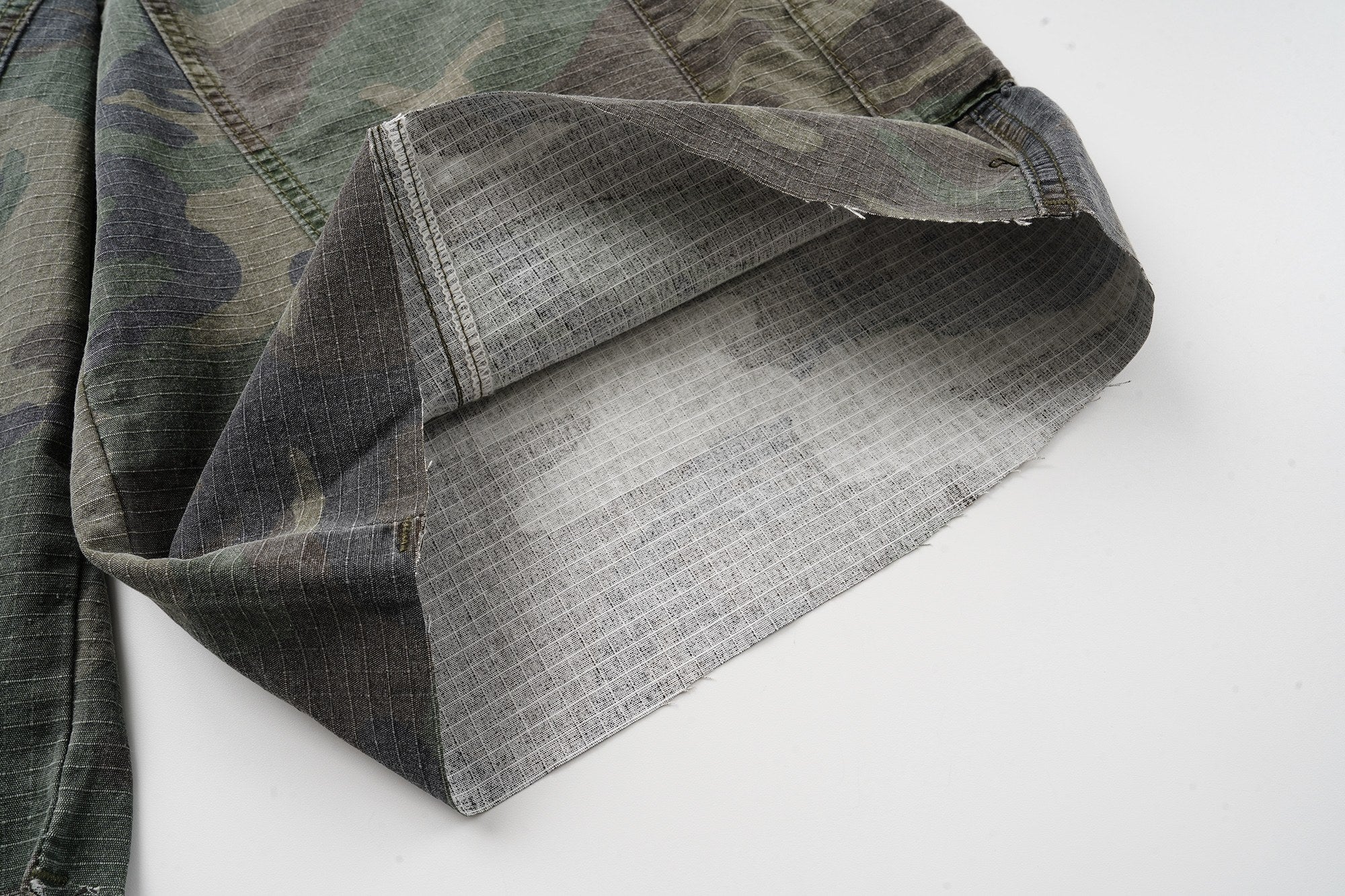 Camouflage Cargo Shorts | Oversized Wide-Leg Streetwear