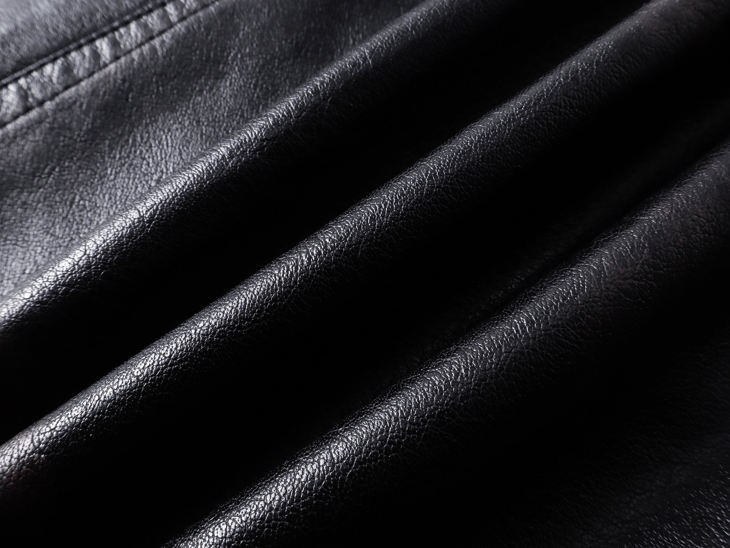 Omirad Men's Faux Leather Biker Jacket | Full-Zip Moto Style