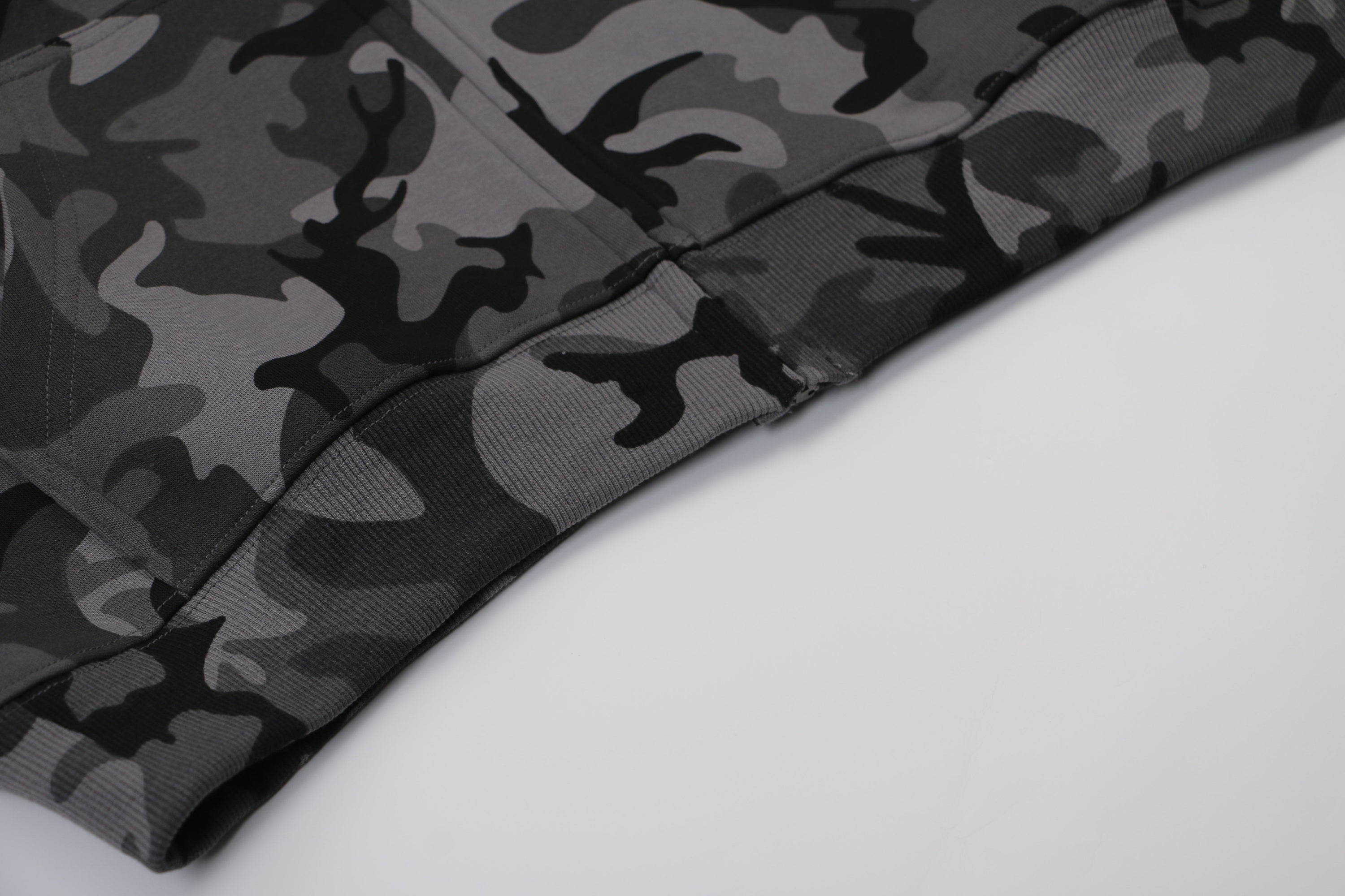Camo Flag Zip-Up Hoodie | Streetwear Americana Hoodie