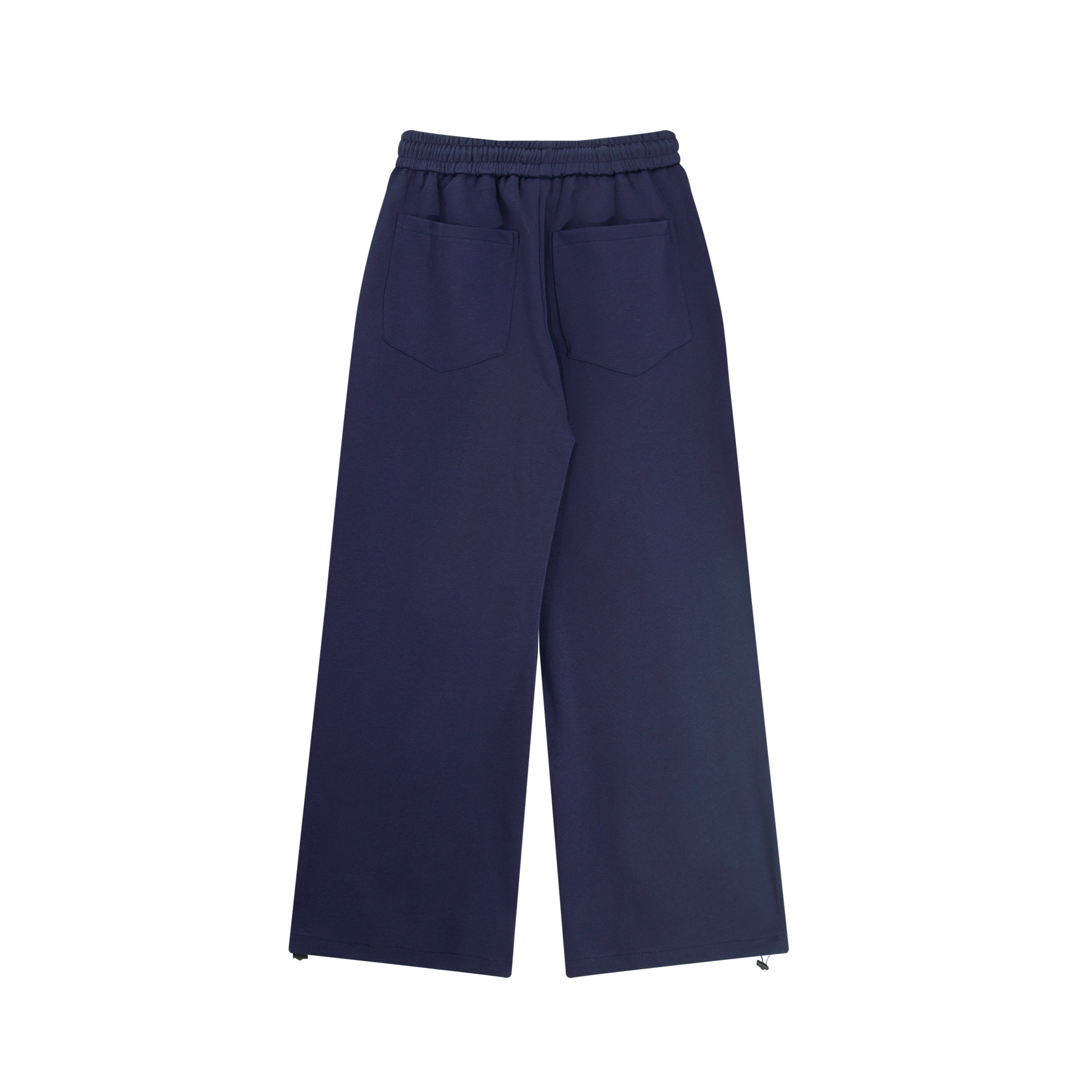 Omirad Horse Emblem Wide-Leg Sweatpants | Navy