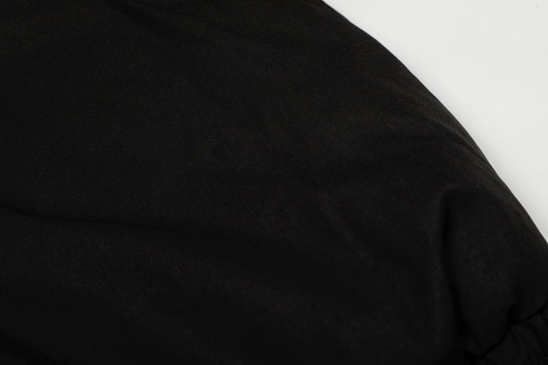 Omirad Minimal Faux-Fur Collar Bomber Jacket | Off-White