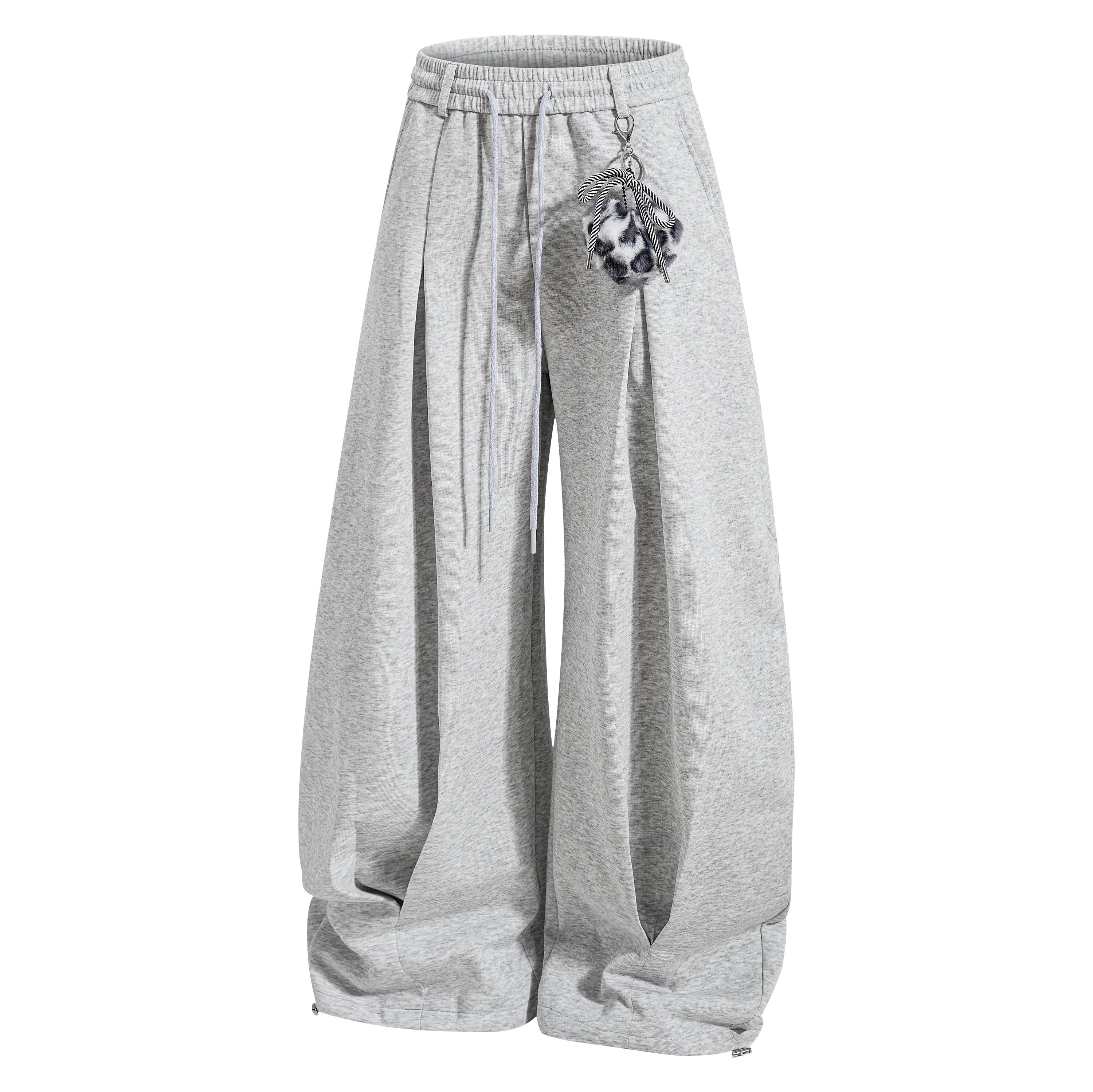 Omirad Script Wide-Leg Sweatpants | Streetwear Baggy Pants