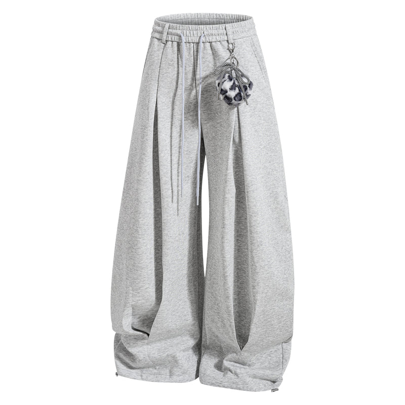 Omirad Script Wide-Leg Sweatpants | Streetwear Baggy Pants