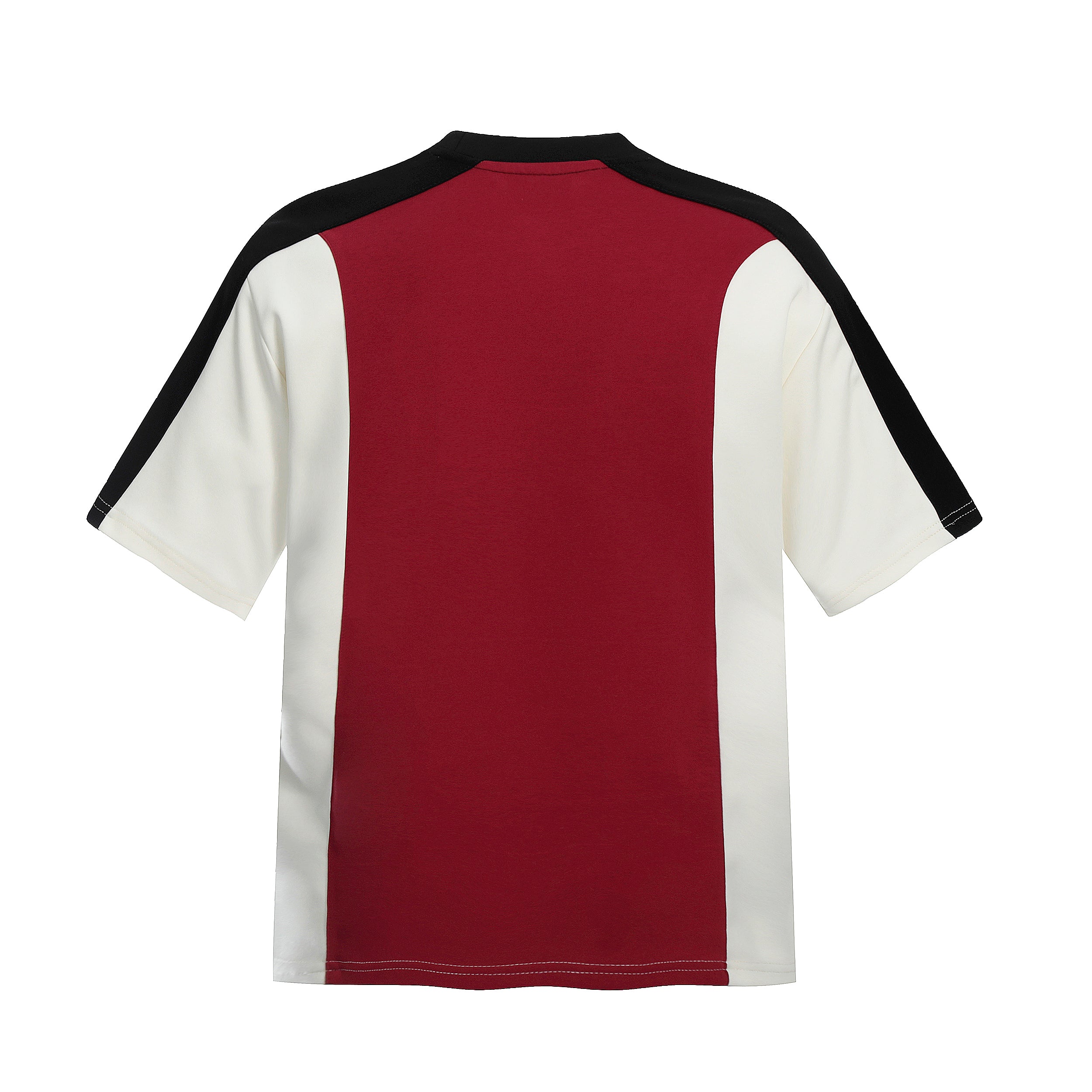 Omirad Contrast Panel Cotton Tee | Color Block Streetwear