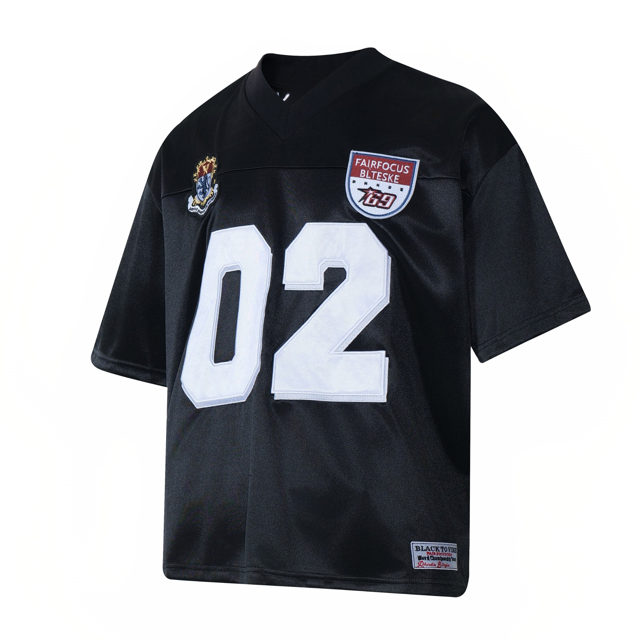 Omirad Varsity Patch Mesh Football Jersey | Number 02