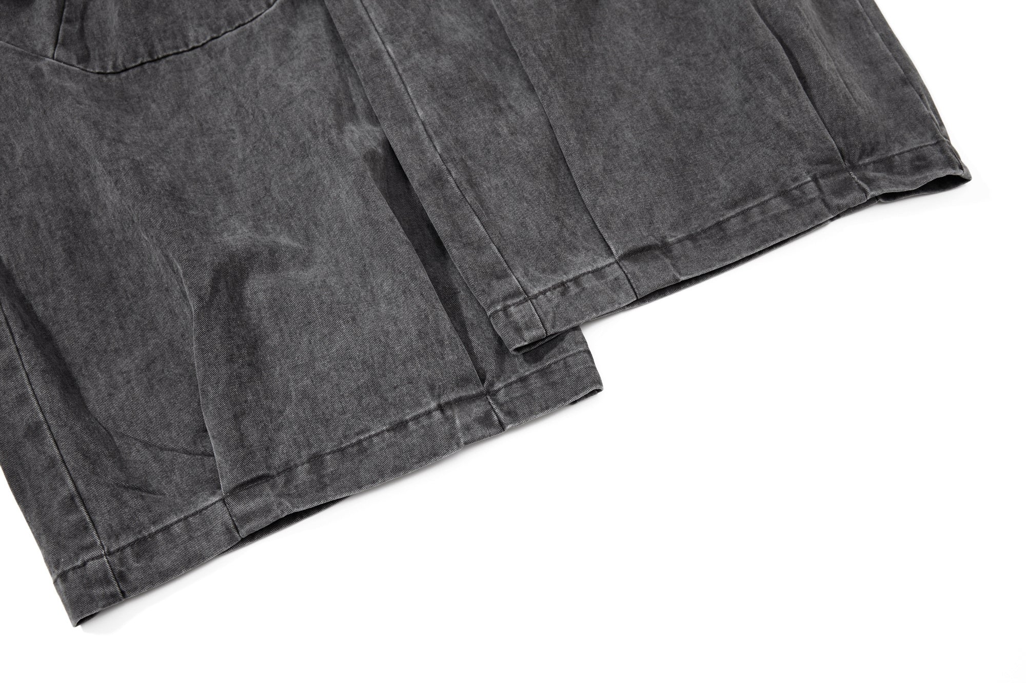 Omirad Washed Wide-Leg Cargo Pants | Heavy Cotton Streetwear