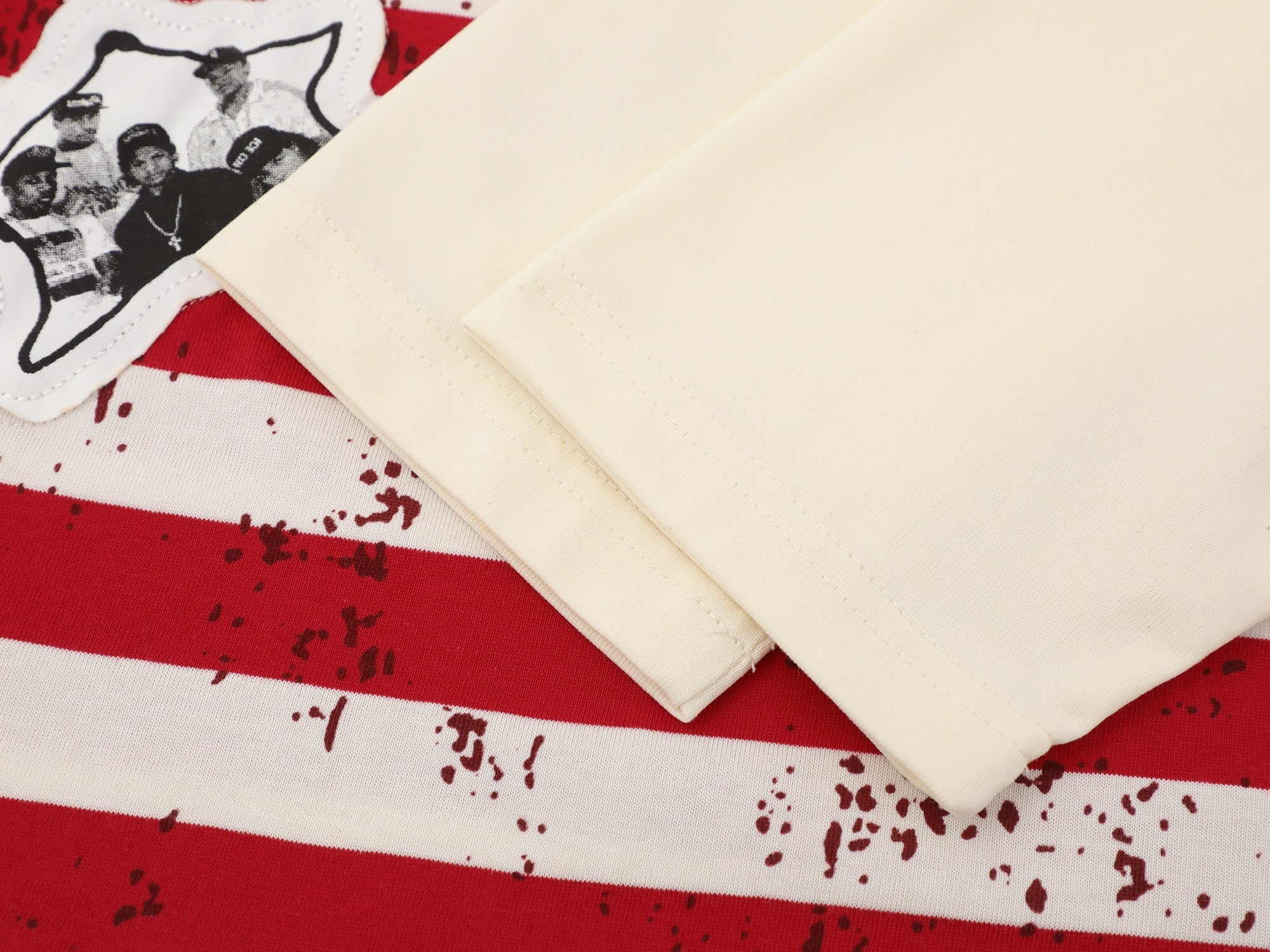High Profile Striped Raglan Long Sleeve Tee | Y2K Streetwear