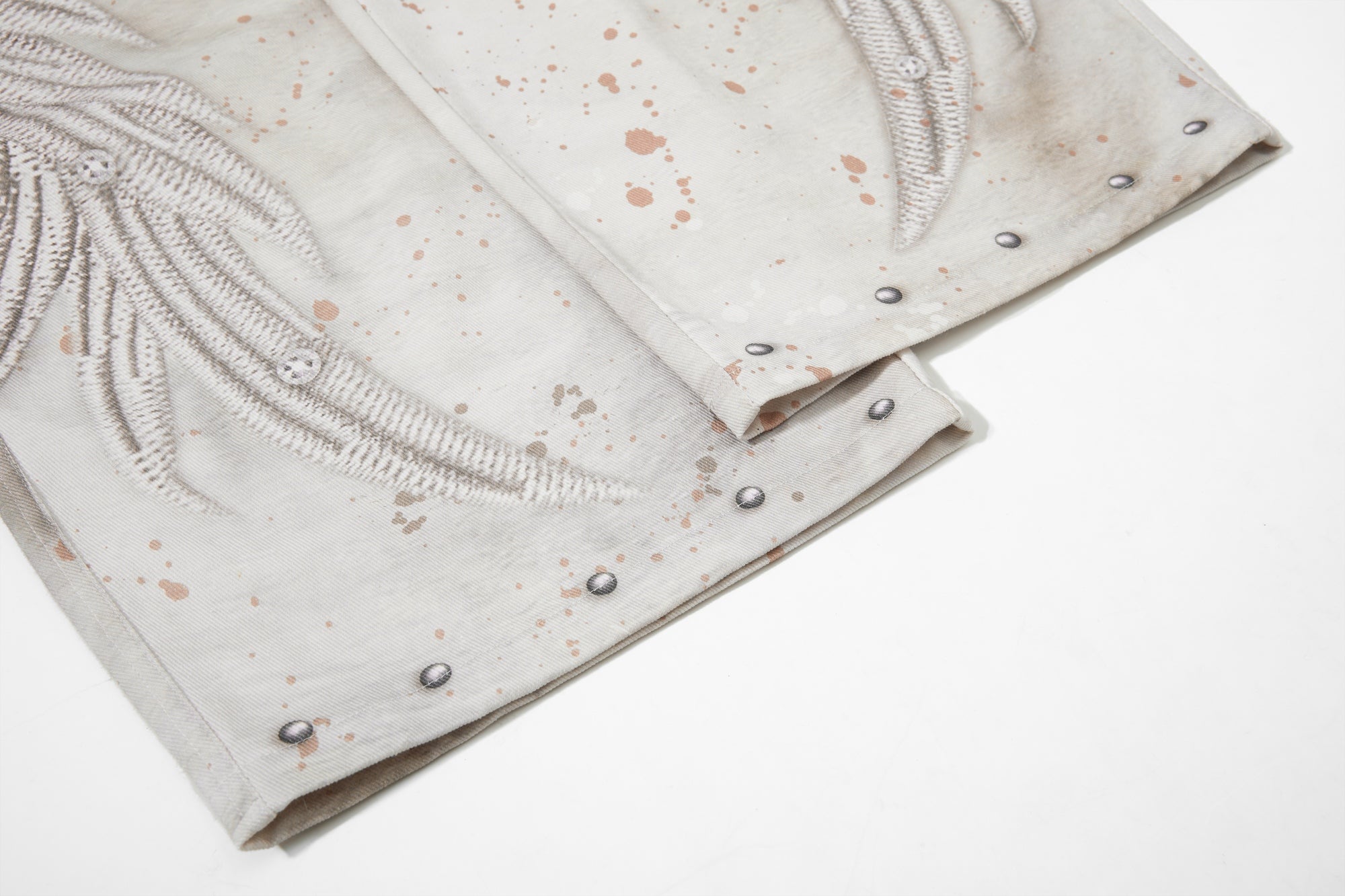 Omirad Vintage Angel Wing Balloon Jeans | Gothic Streetwear