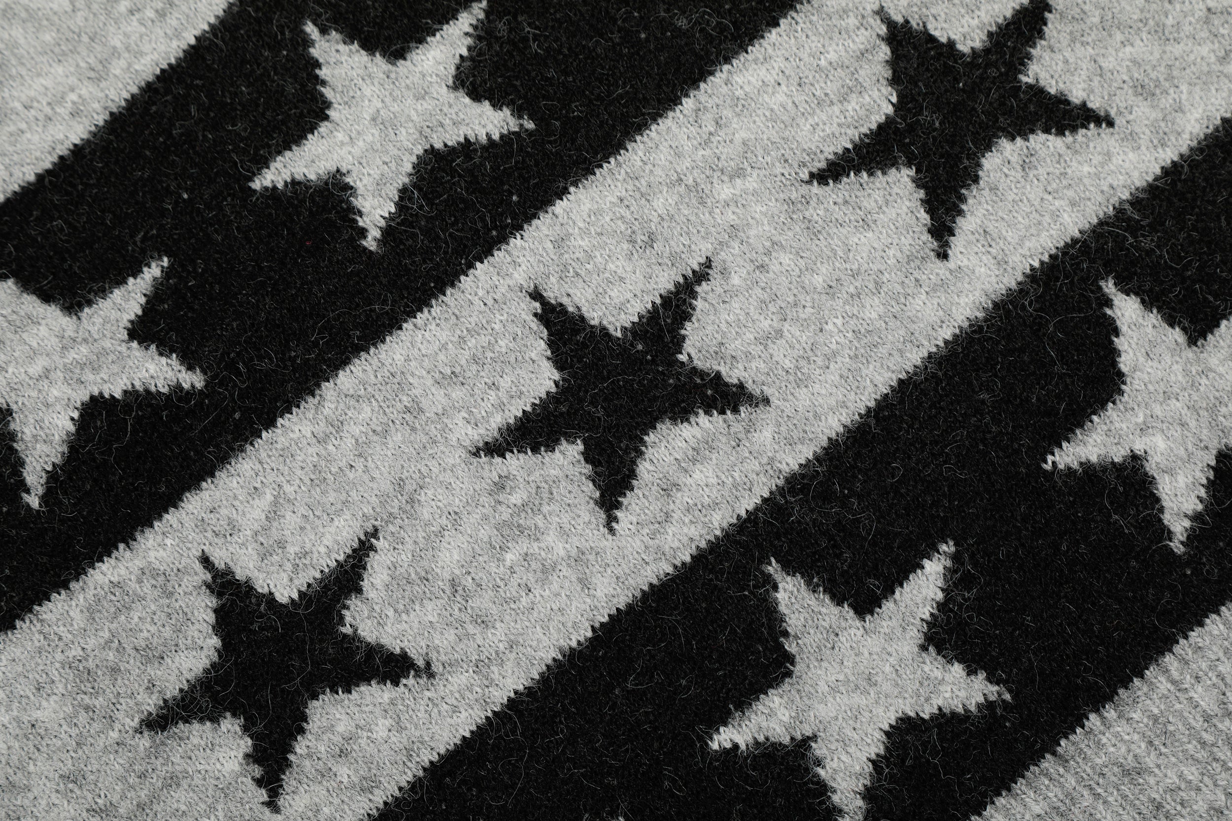Star Stripe Knit Polo Sweater | Retro Americana Streetwear