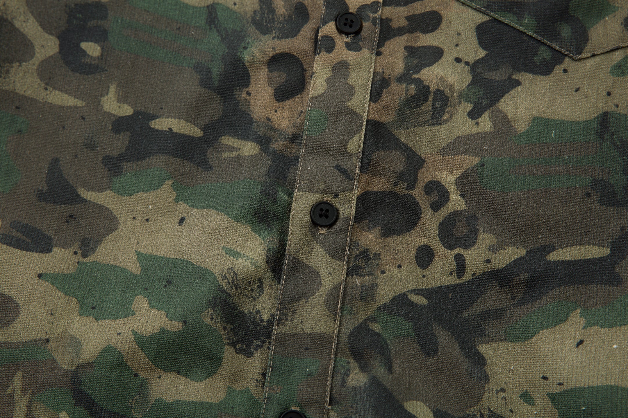 Camo Leopard Hybrid Utility Shirt | Streetwear Overshirt