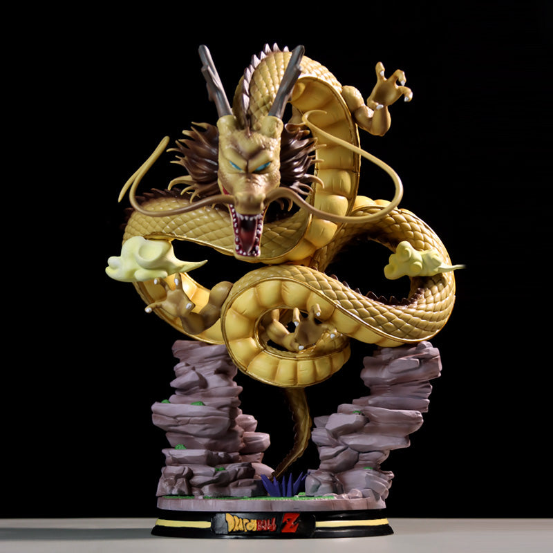 Shenron Dragon Z Collectible Figures – Green and Gold Versions, 35cm, 2.35kg, Stunning Detail