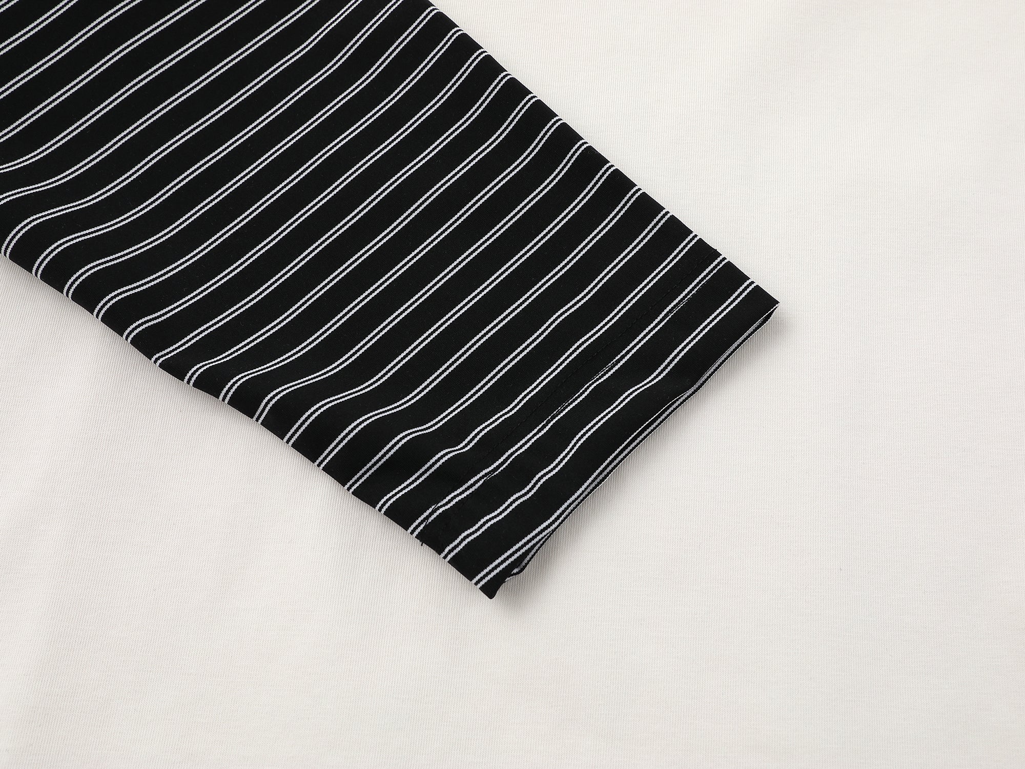 Double-Sleeve Layered Graphic Long Tee | Streetwear