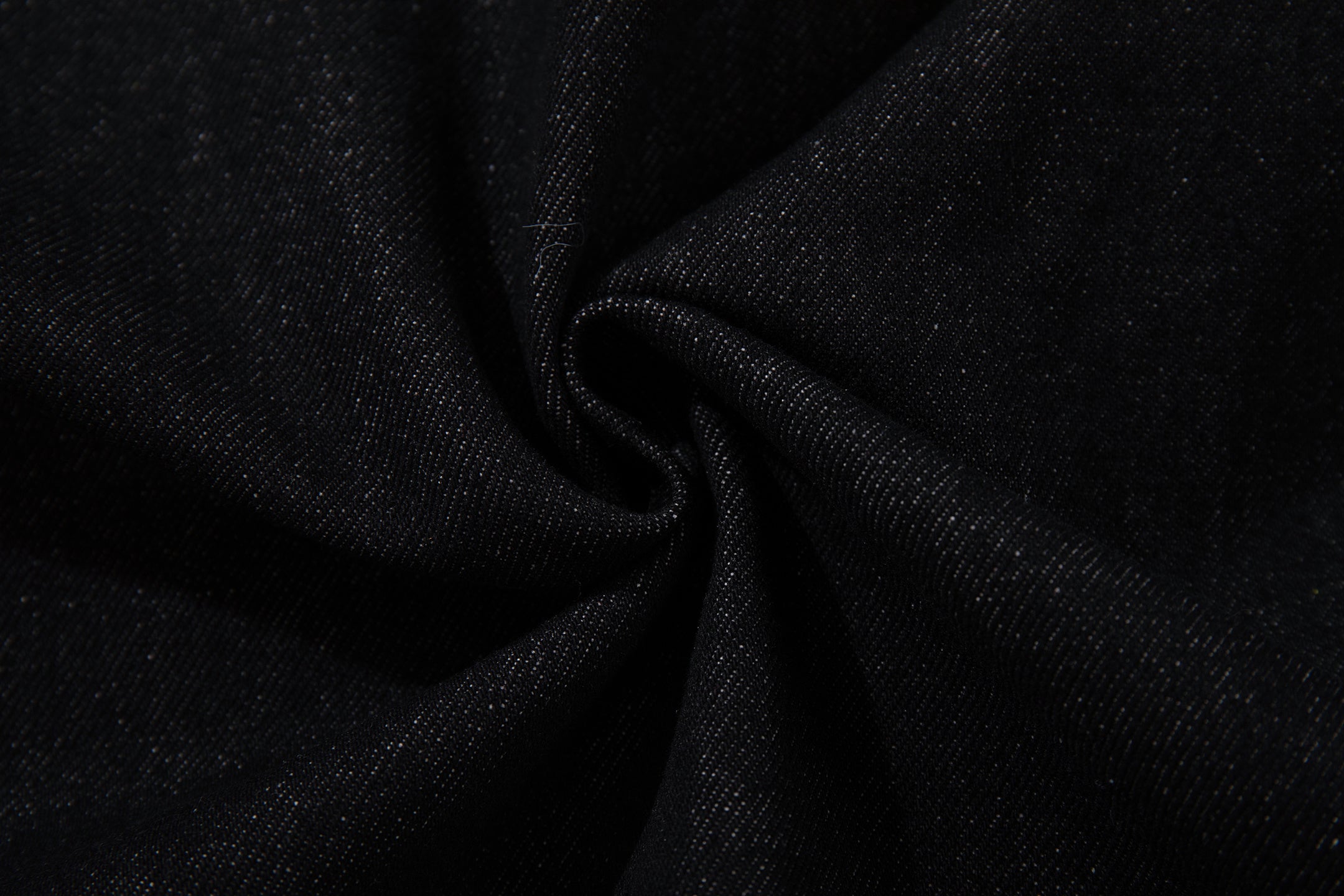 Omirad Black Denim Panel Jacket | Structured Cropped Fit