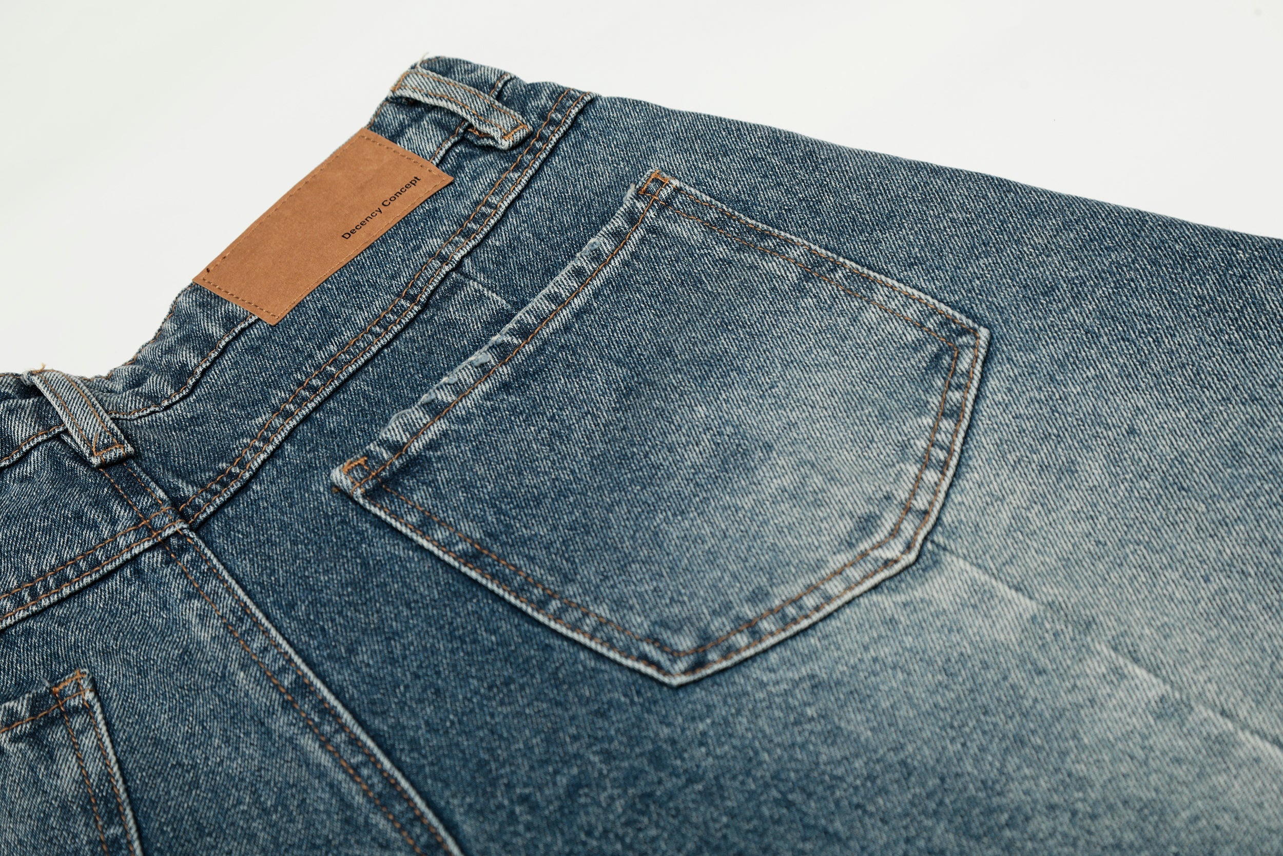 Omirad 3D Panel Balloon Fit Vintage Jeans | Wide Leg Denim