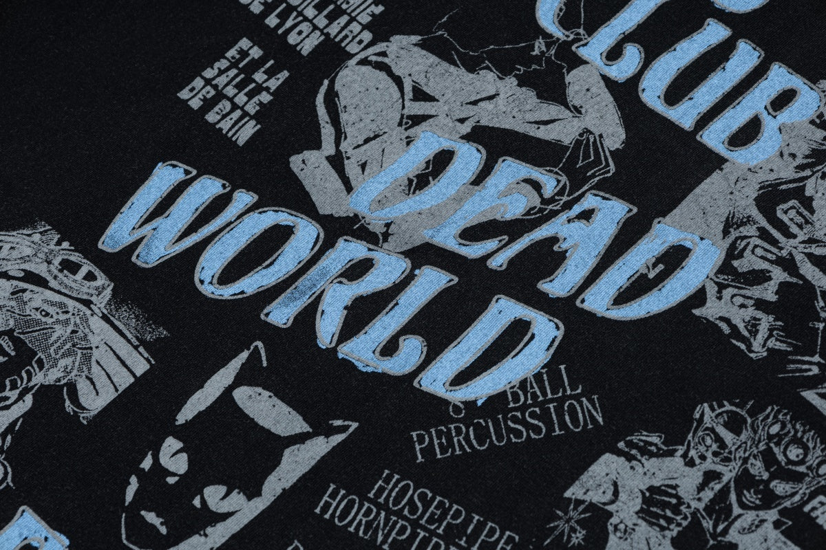 Unus Club Dead World Vintage Comic Graphic Tee