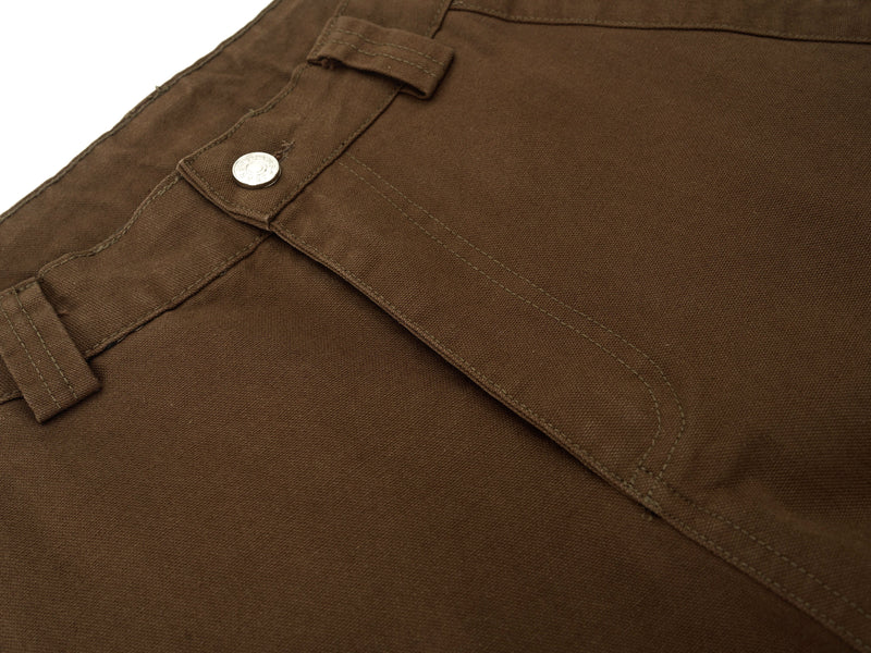 Men's Wide-Leg Utility Pants | Curved Barrel Fit | 100% Cotton