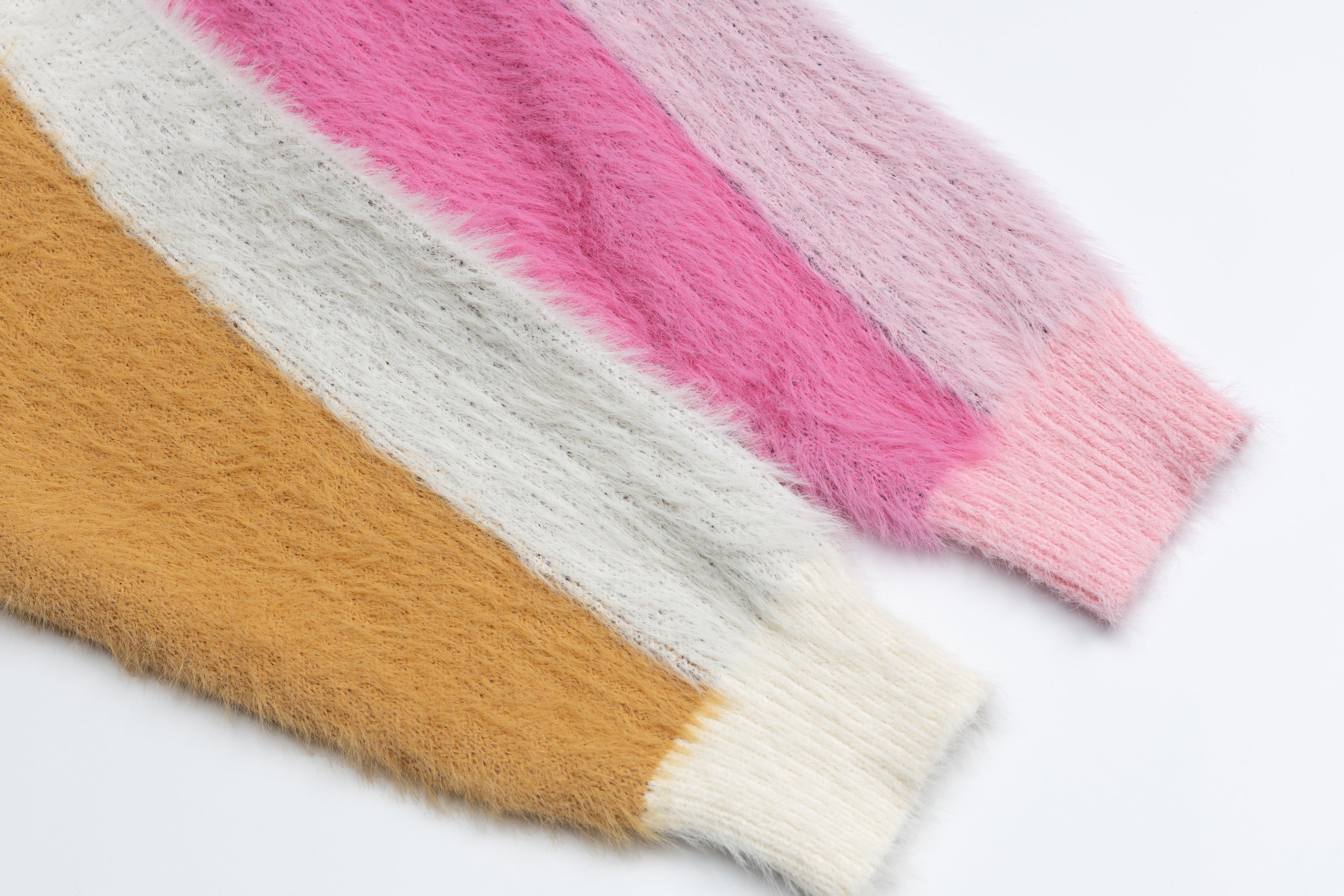 Crivellino 58 Retro Varsity Fuzzy Knit Sweater | Collegiate