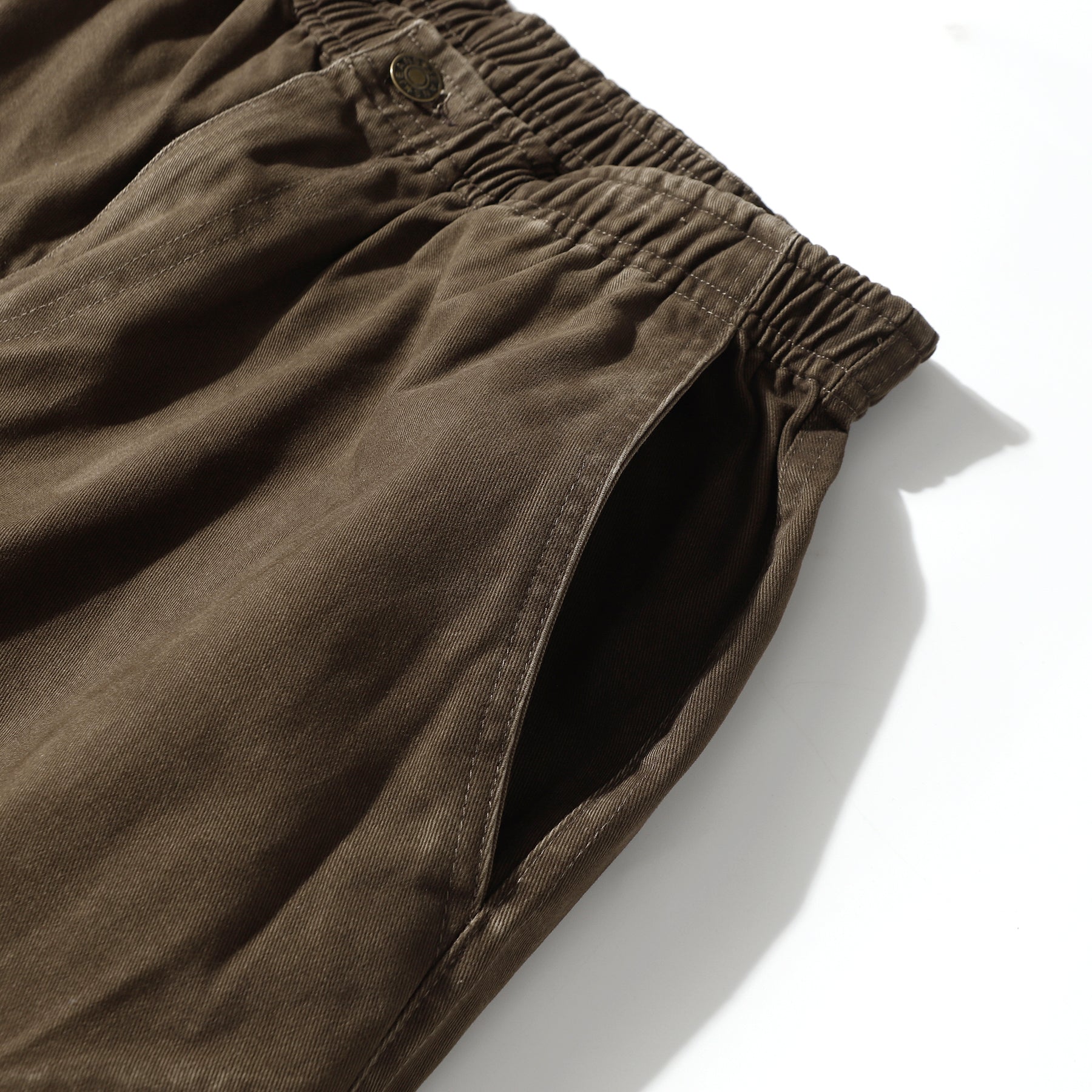 Omirad Curved-Pocket Baggy Cargo Pants | 100% Cotton