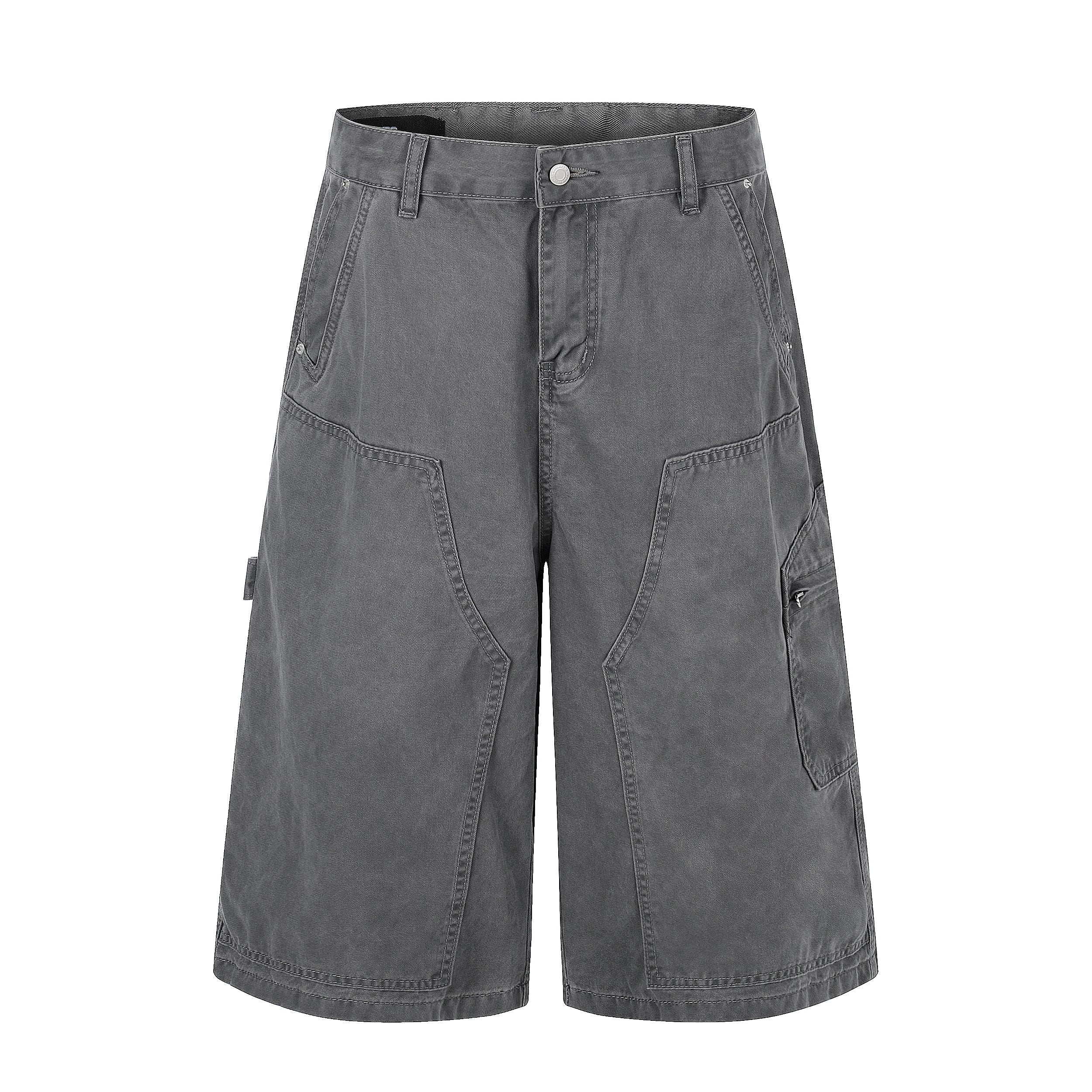 Omirad Vintage Utility Cargo Shorts | Baggy Workwear Fit