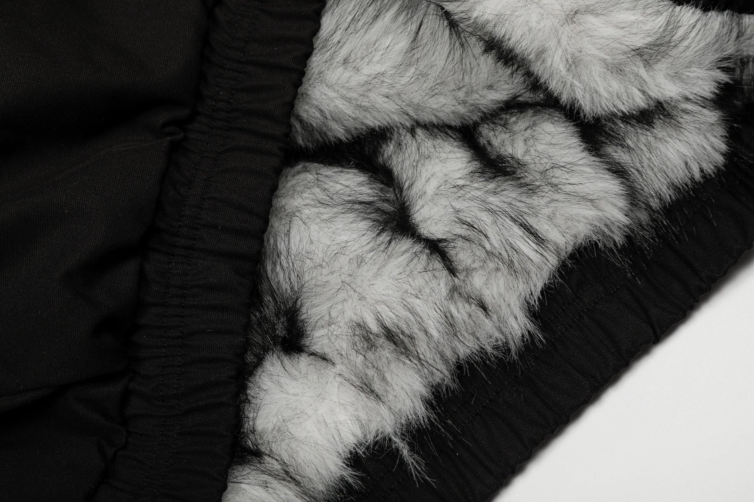 Omirad Minimal Faux-Fur Collar Bomber Jacket | Off-White