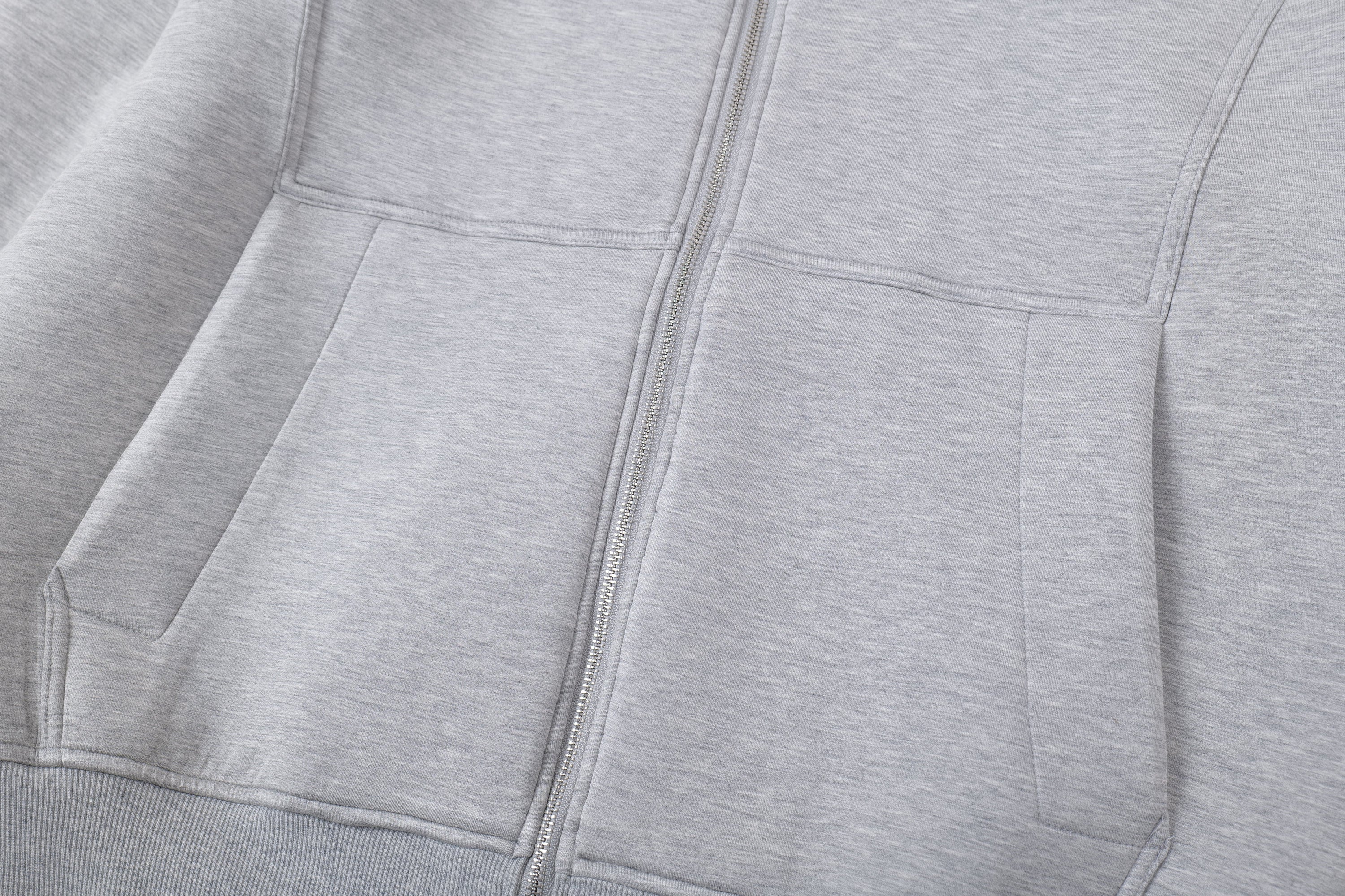 Omirad Minimal Recycled Zip-Up Hoodie | Structured Streetwear