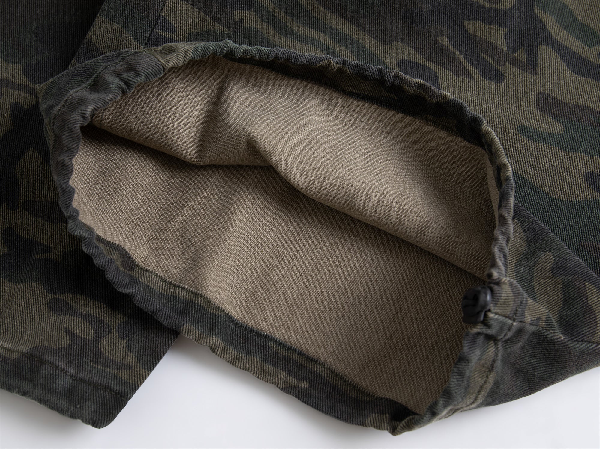 Snakeskin Camo Cargo Pants | Wide-Leg Streetwear
