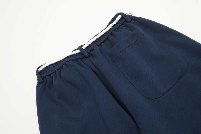 Omirad Rope-Waist Wide-Leg Relaxed Sweatpants