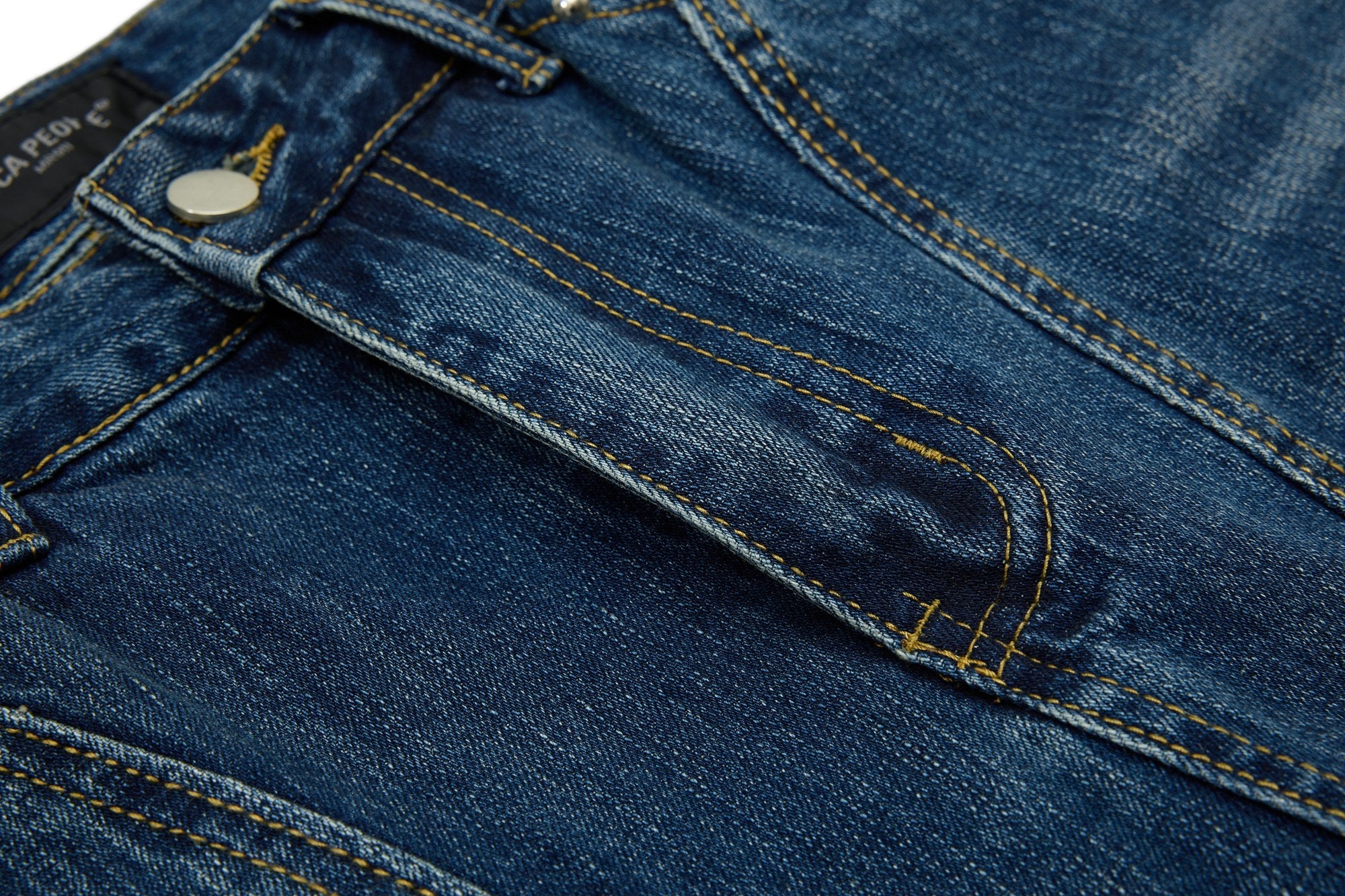 Studded Panel Wide-Leg Denim Jeans | Streetwear Fit