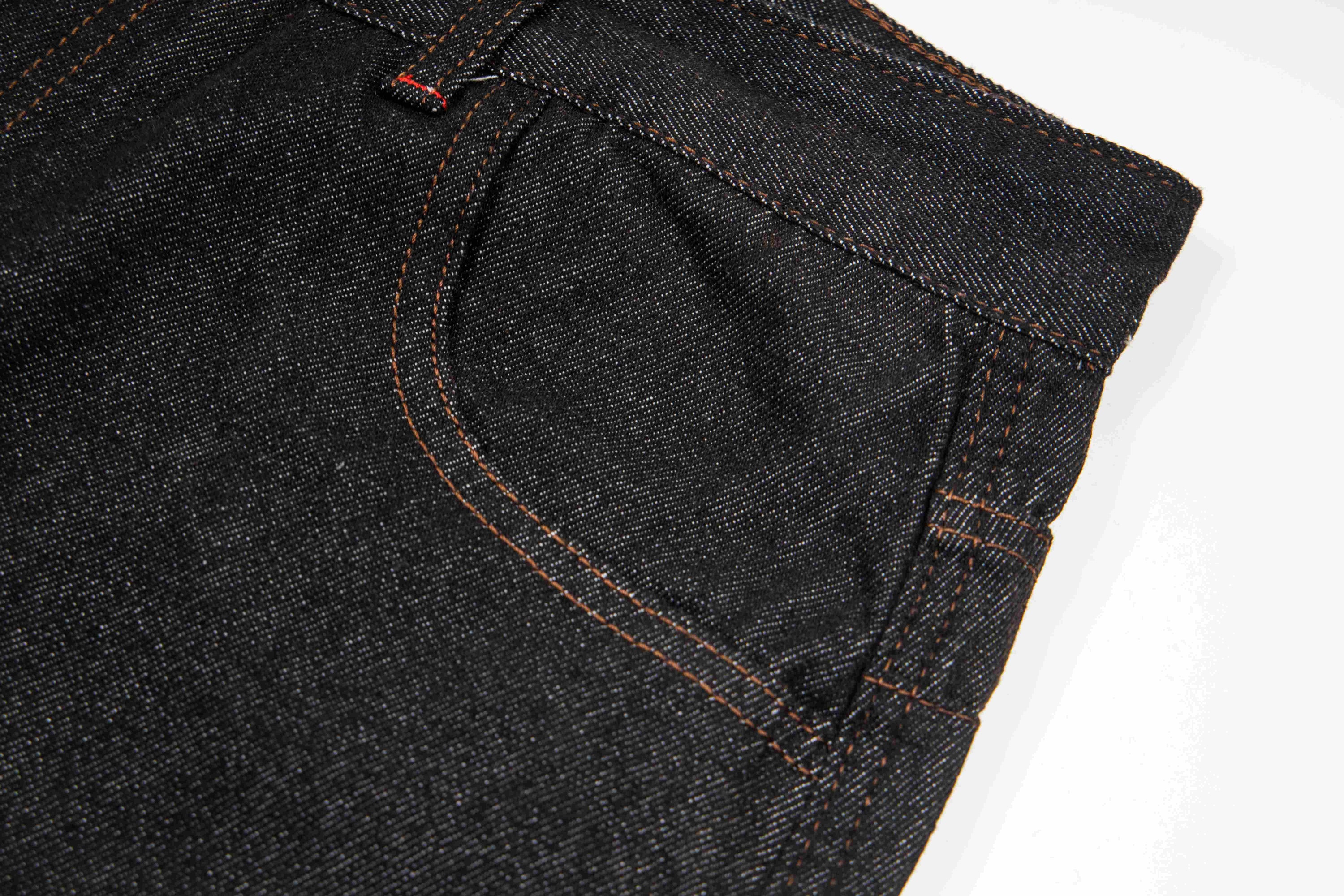 Omirad Hook Closure Wide-Leg Denim Pants | Dark Wash