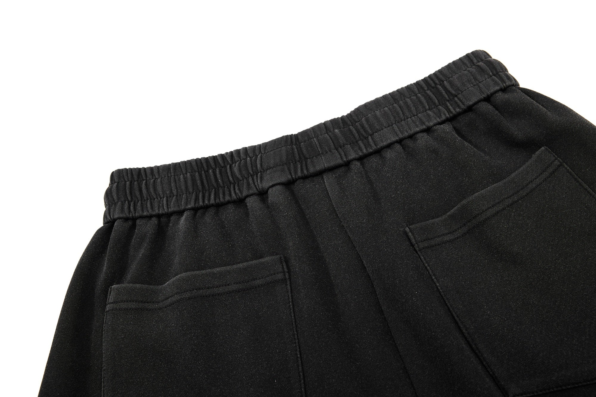 Crest Embroidery Balloon Sweatpants | Oversized Streetwear