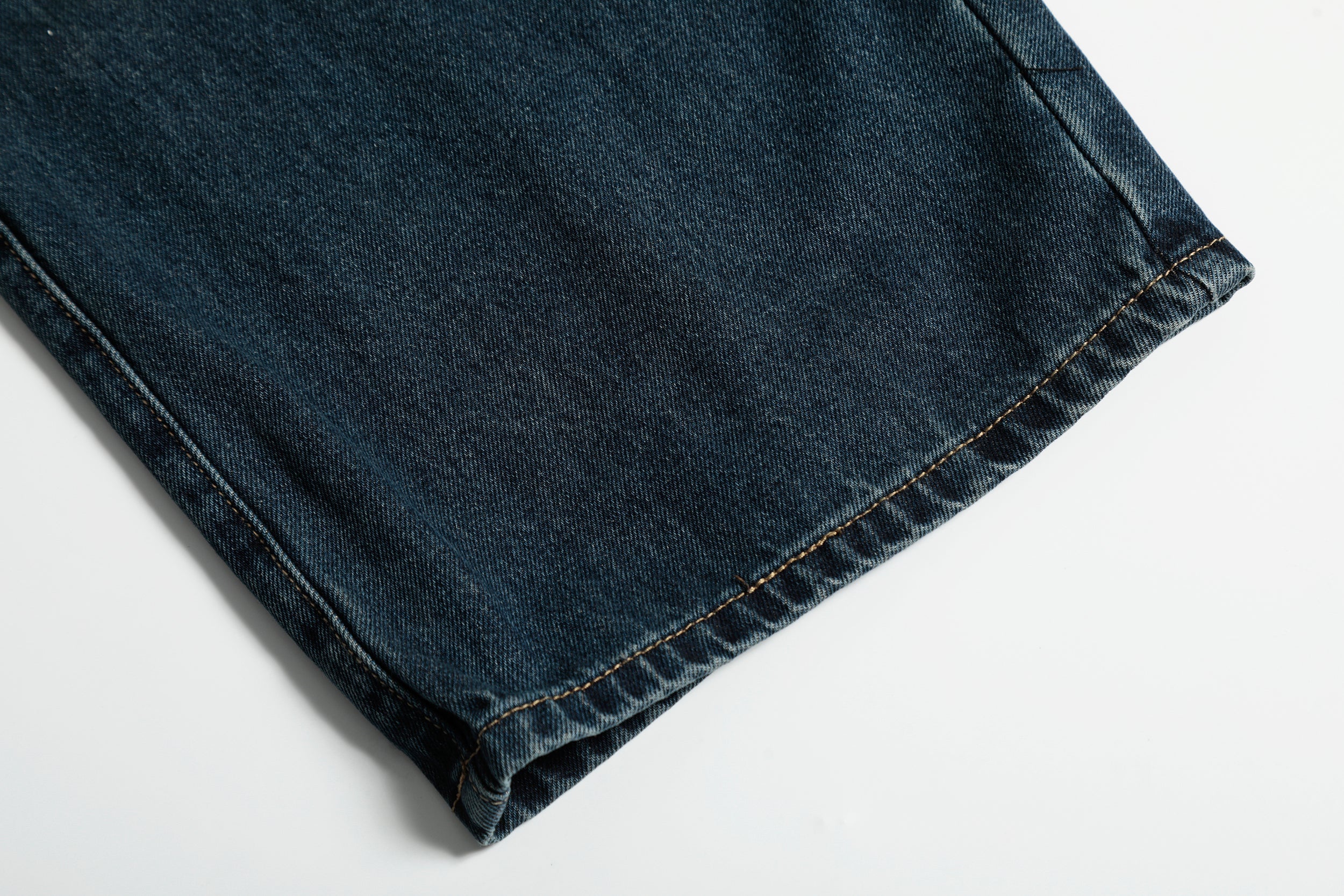 Vintage Whisker Wide-Leg Jeans | Double-Button Oversized Denim