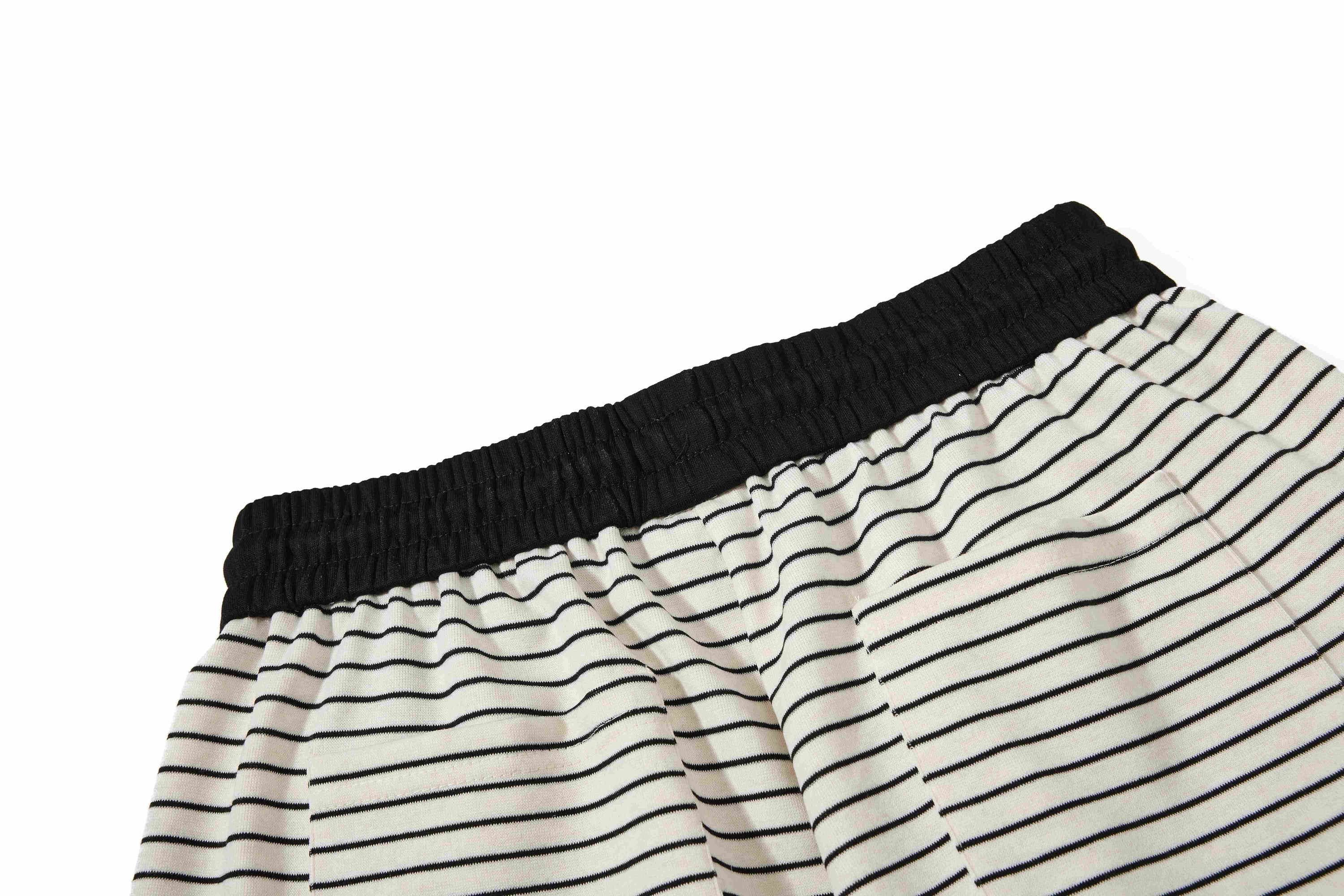 Striped Gothic Draped Wide-Leg Pants | Free Spirit Print