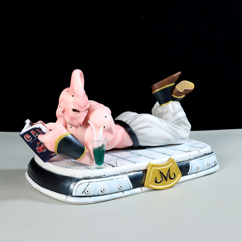 Majin Buu Laying Down Dragon Ball Z Figure – 26x15cm, 0.7kg Collectible