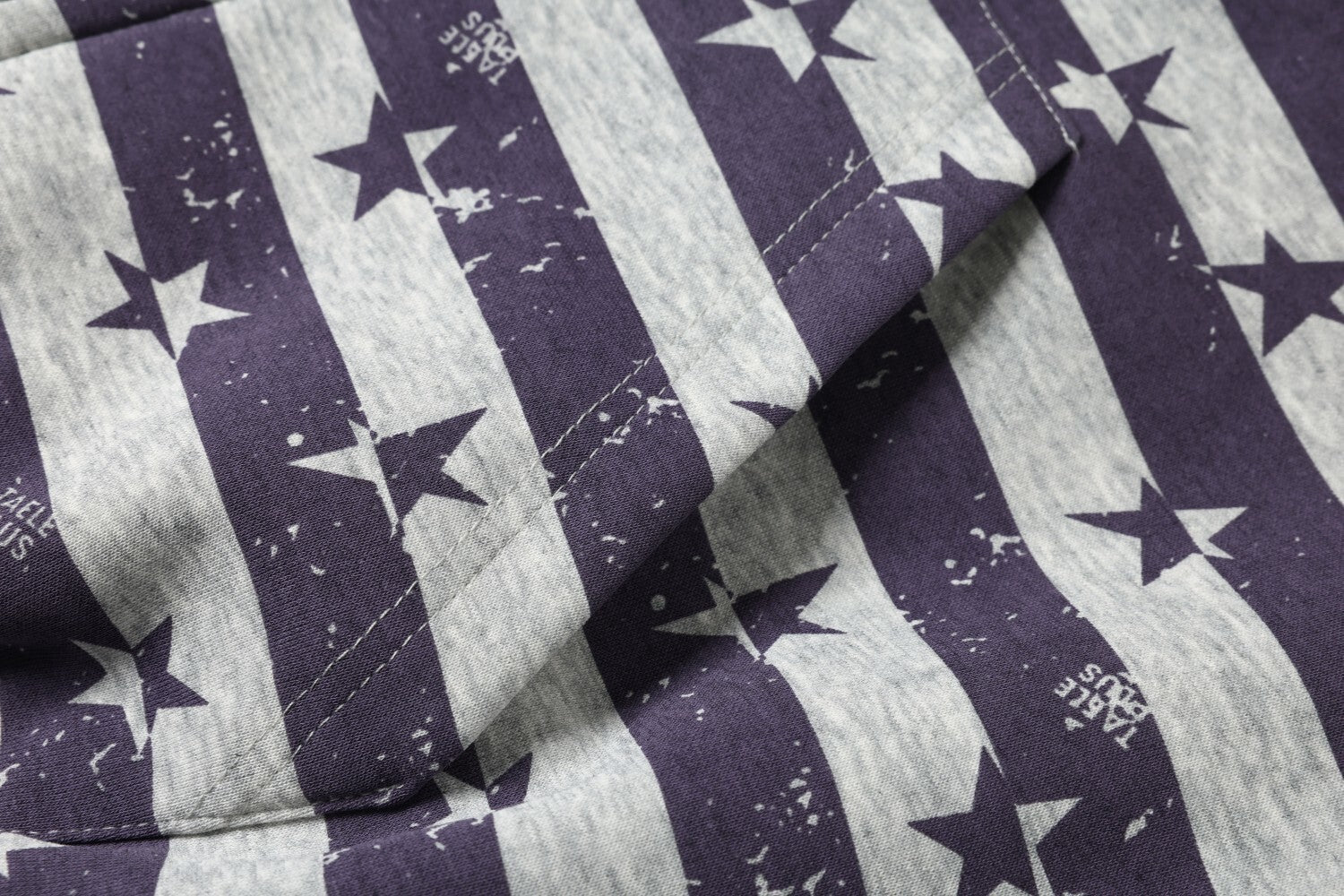 Stars & Stripes Zip-Up Graphic Hoodie | Vintage Streetwear