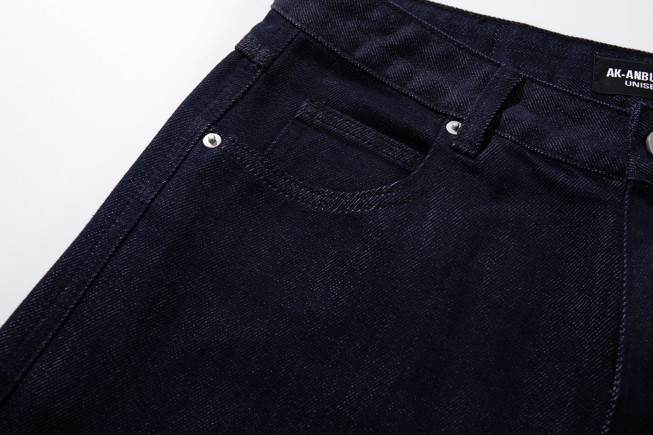 Omirad Floral Patch Wide-Leg Jeans | Dark Wash Streetwear Denim
