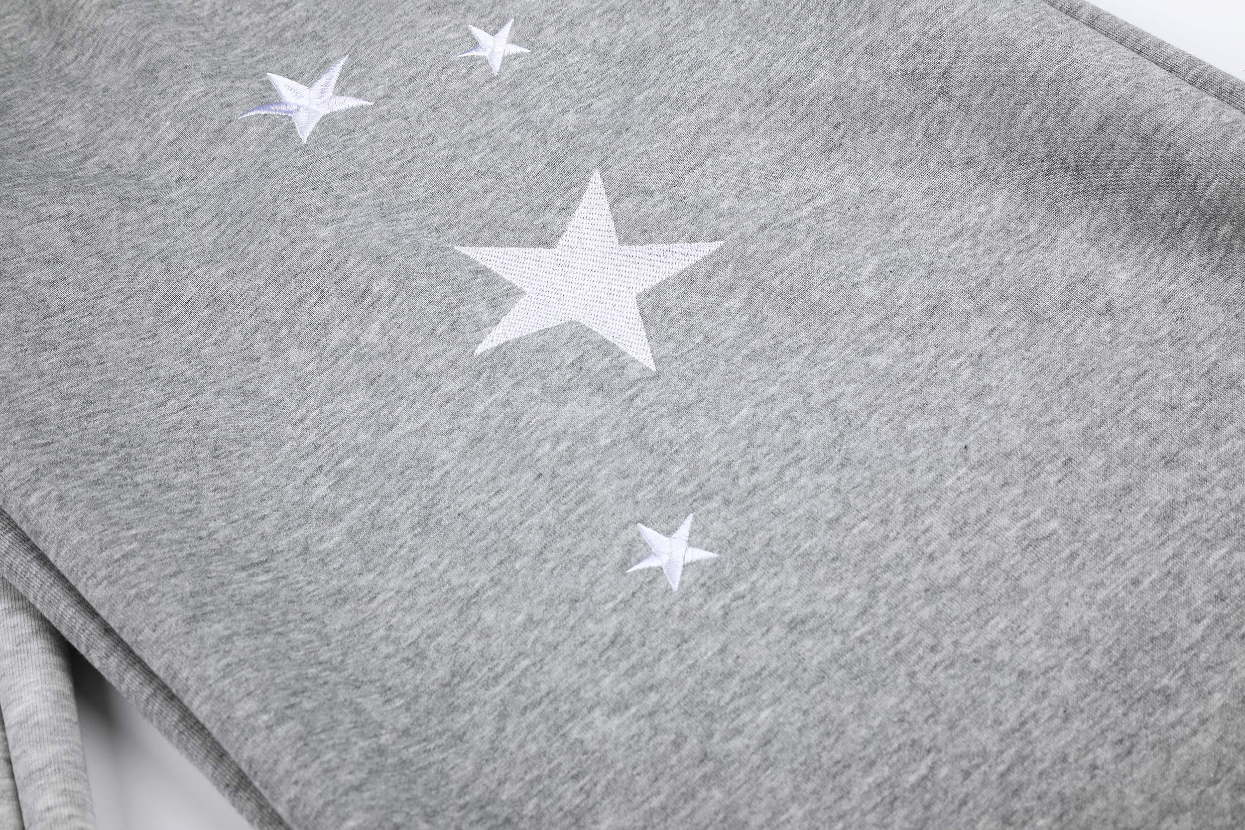 Star Gradient Wide-Leg Sweatpants | Y2K Streetwear
