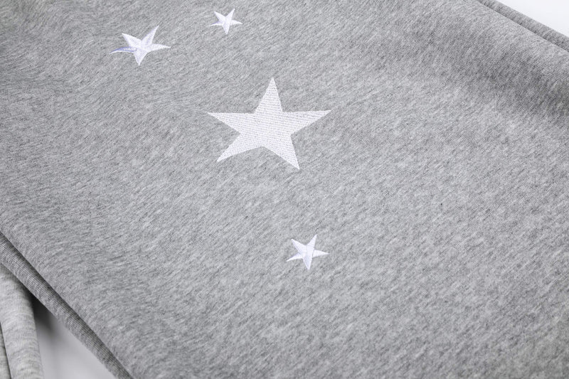 Star Gradient Wide-Leg Sweatpants | Y2K Streetwear