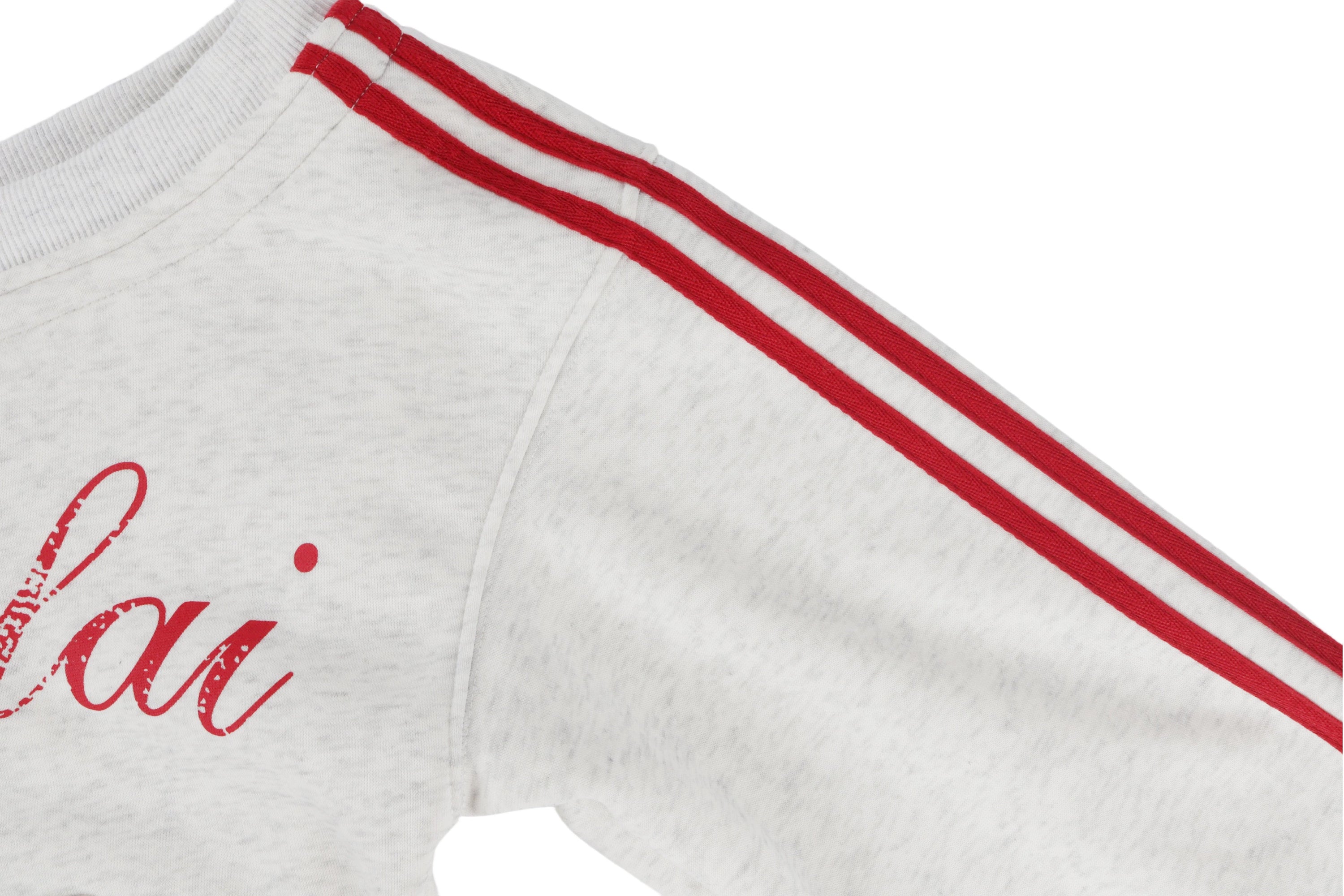 Y2K Off-Shoulder Zip Hoodie | Red Star Cropped Sweatshirt