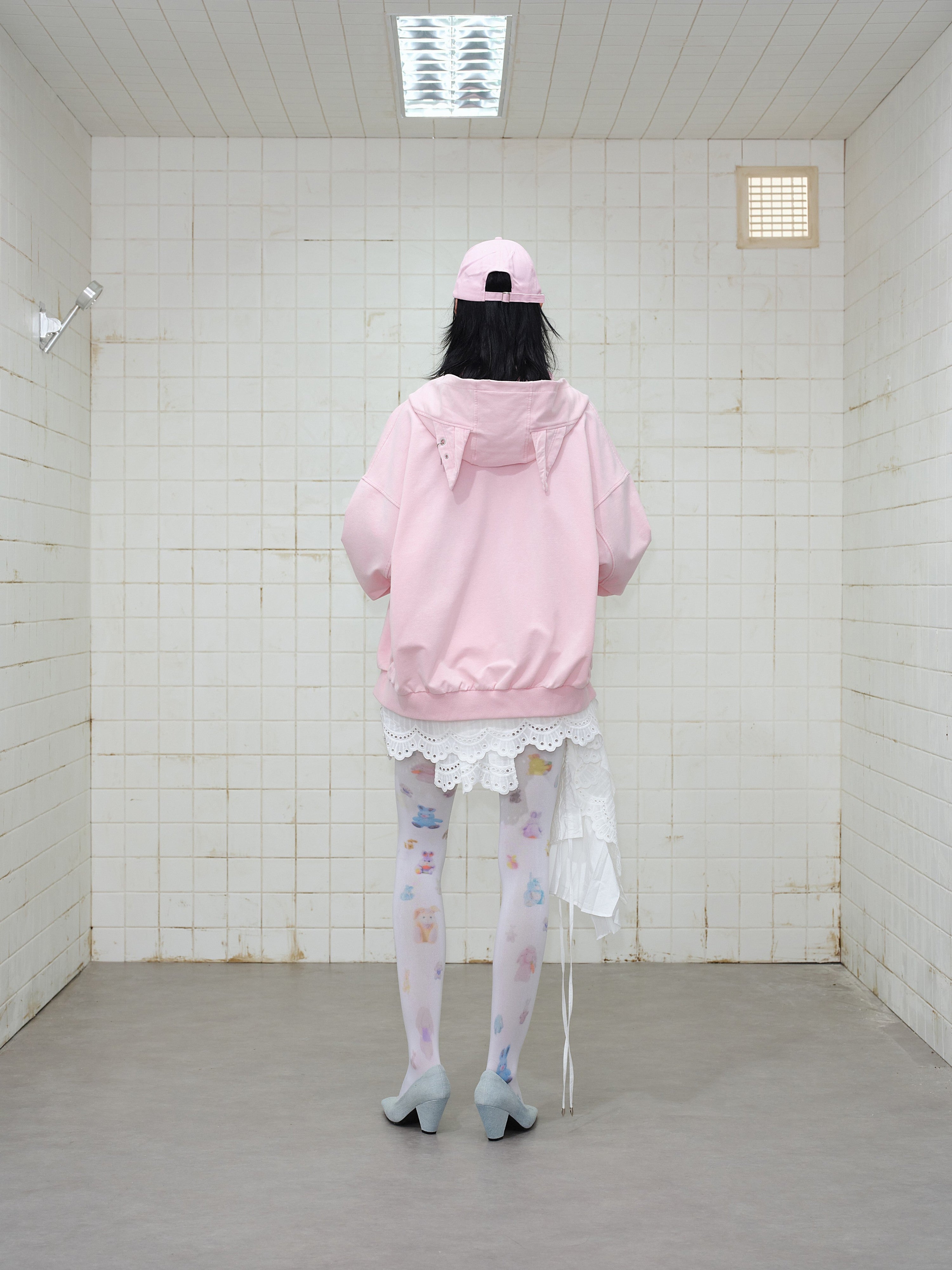 Omirad Gradient Graphic Zip Hoodie | Streetwear Statement