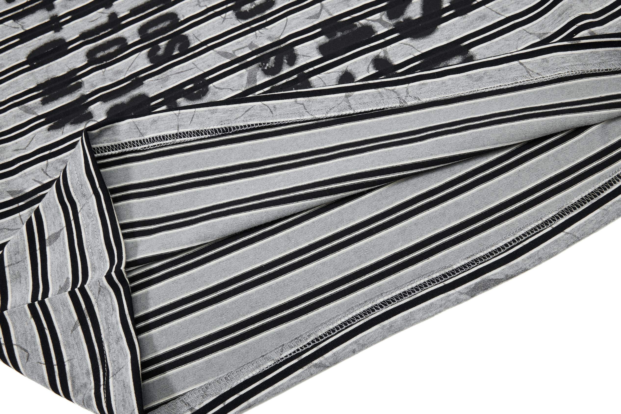 Omirad Graffiti Stripe Chaos Tee | Streetwear Cotton T-Shirt