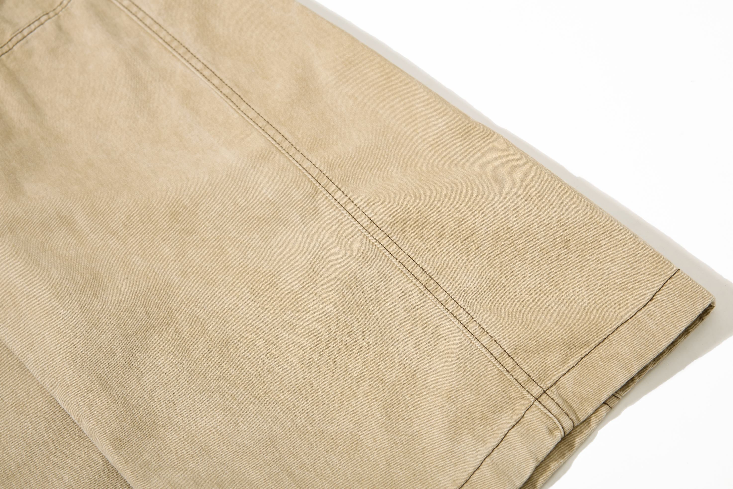 Military Rope Wide-Leg Pants | 100% Cotton Streetwear