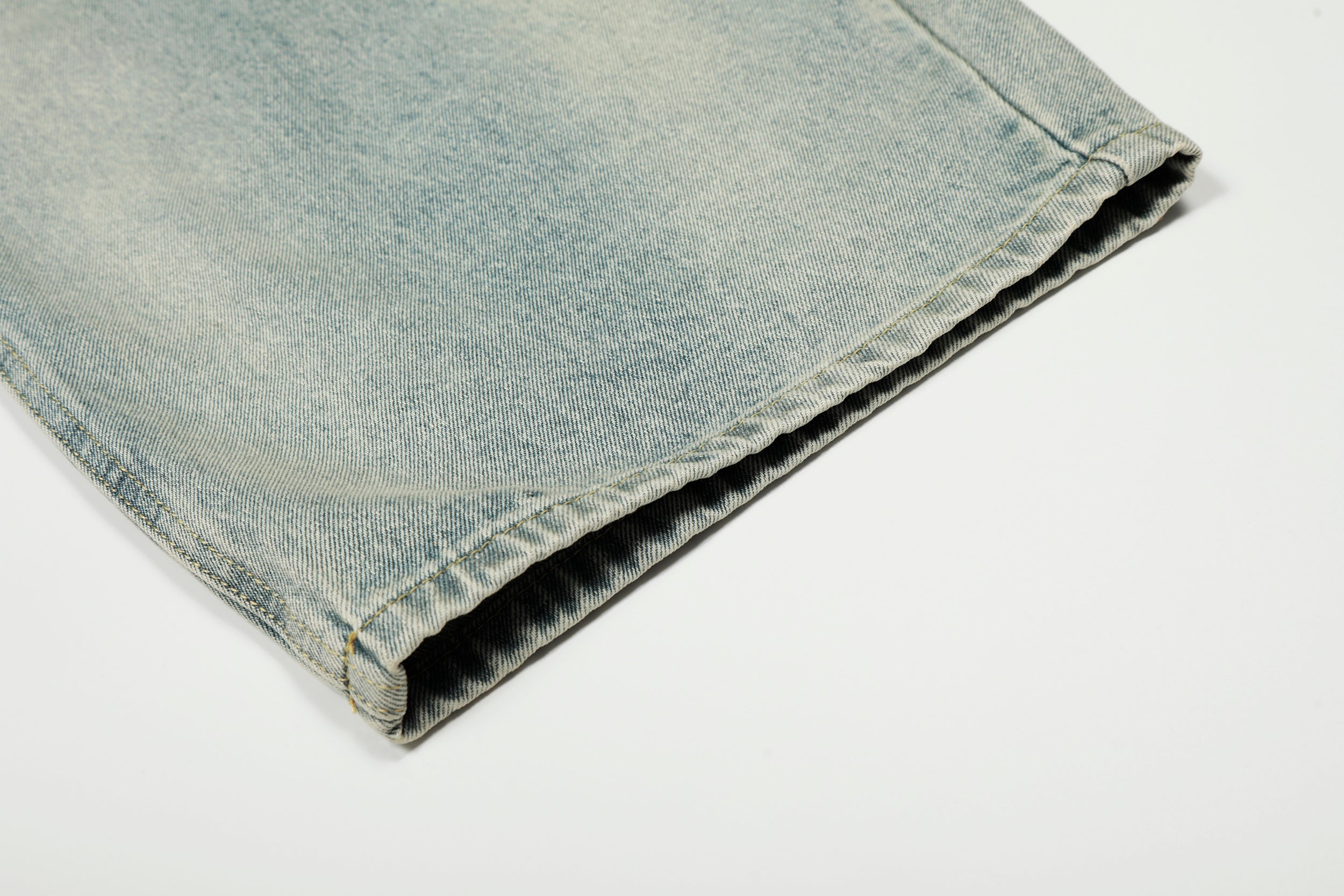 Double-Waist Balloon Fit Vintage Jeans | Oversized Denim