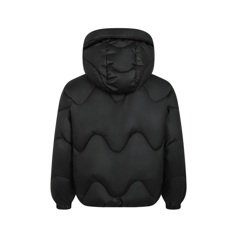 Omirad Wave-Stitch Hooded Puffer Jacket | Men's Winter Coat