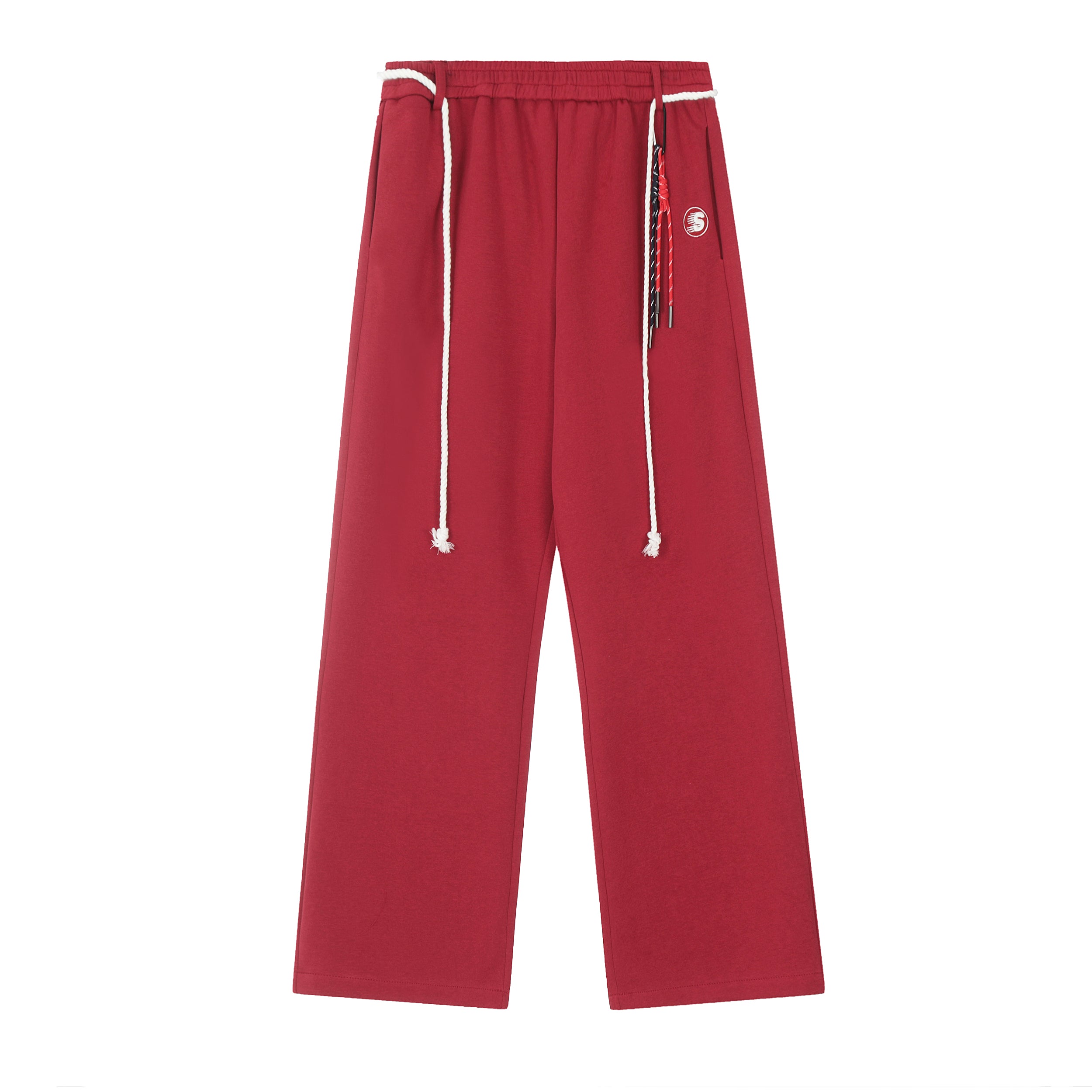 Omirad Rope-Waist Wide-Leg Relaxed Sweatpants