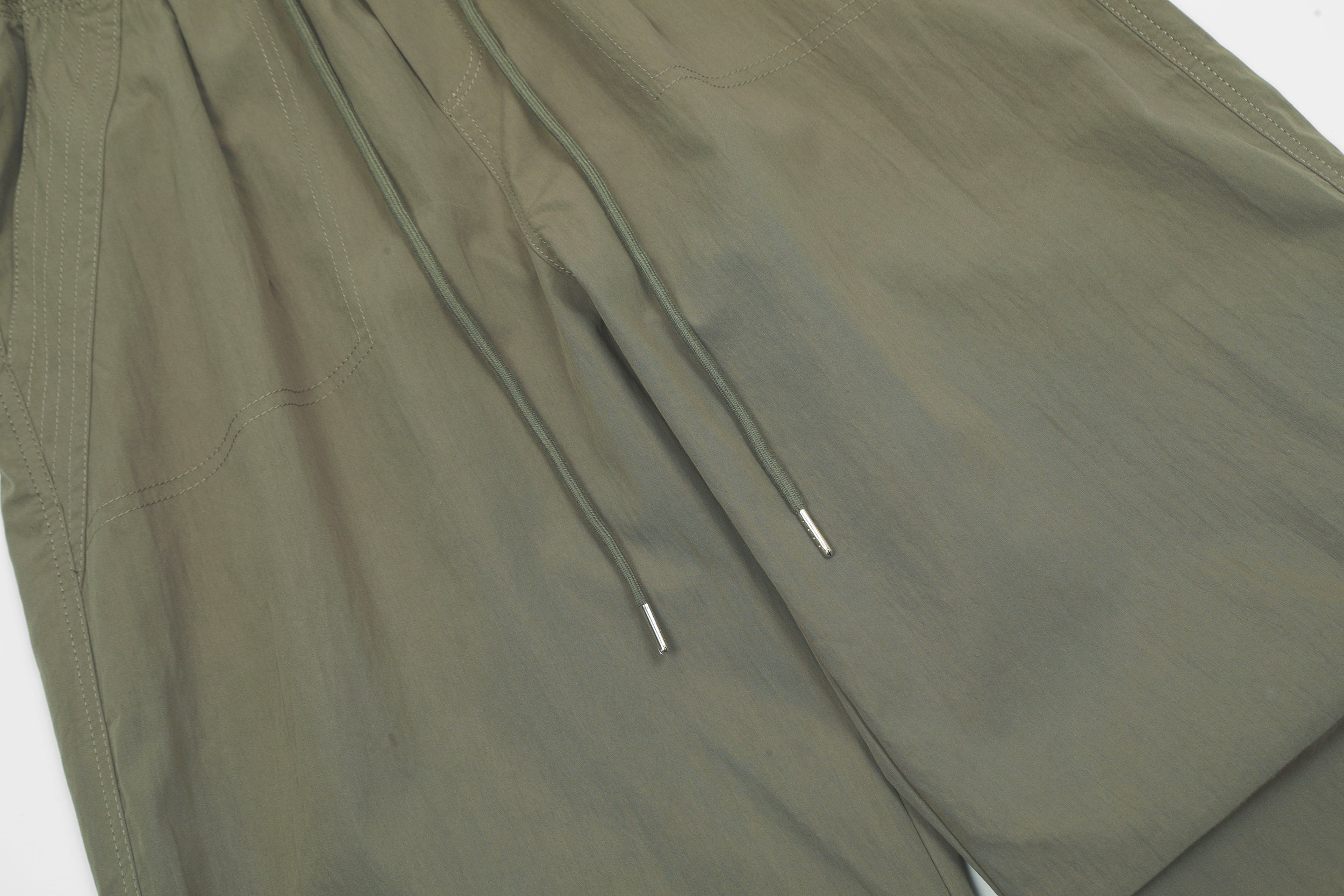 Omirad Tech Drawstring Utility Pants | Wide-Leg Parachute