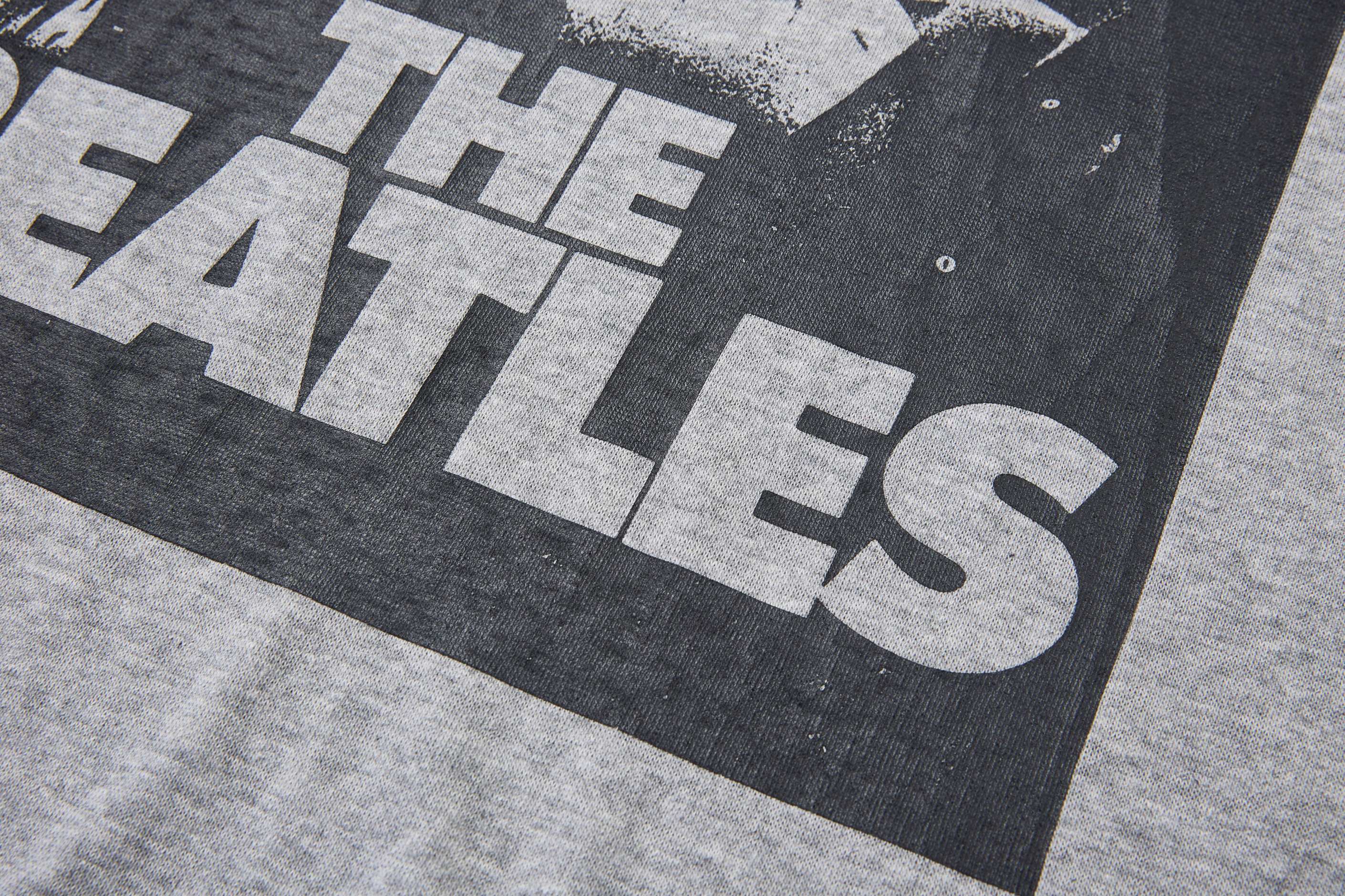 The Beatles Vintage Graphic Contrast Sleeve T-Shirt