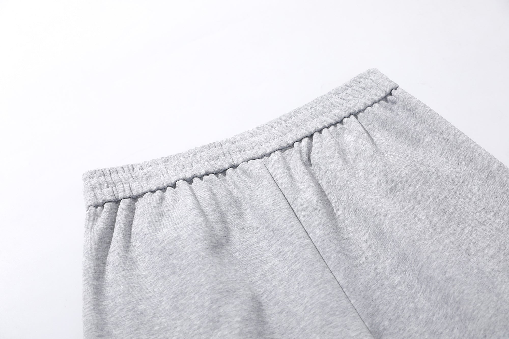 Sculpted 3D Pleat Wide-Leg Sweatpants | Oversized Fit