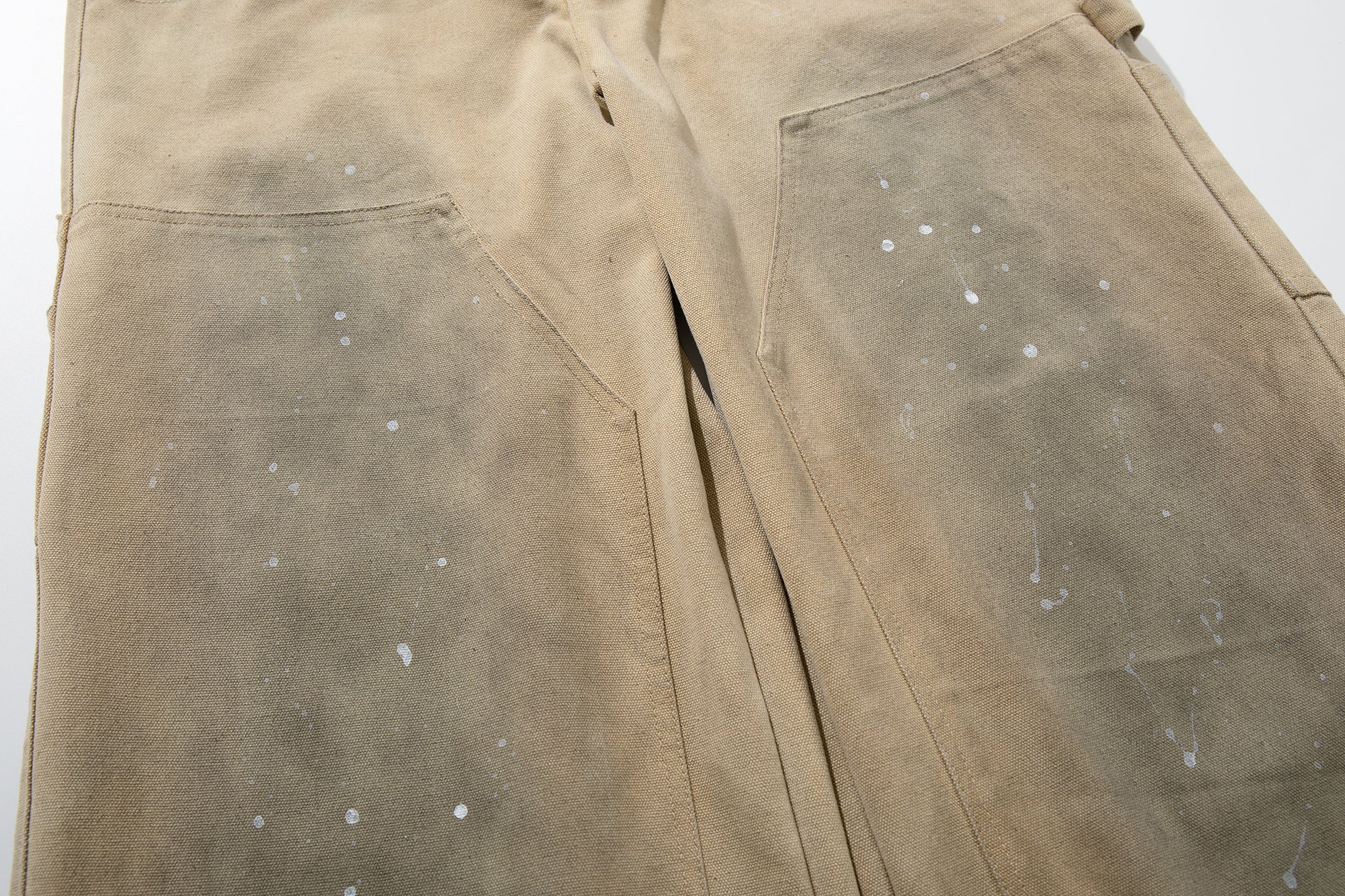 Omirad Vintage Workwear Wide-Leg Pants | 100% Cotton